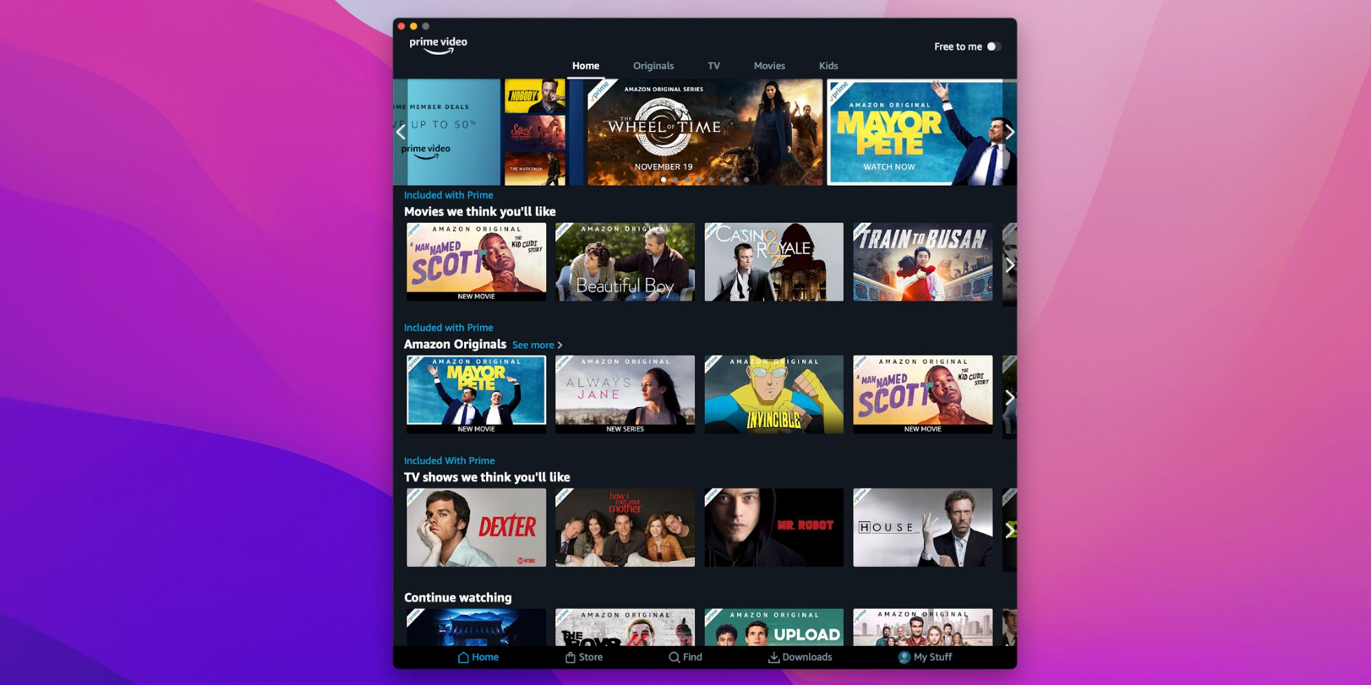 apps to watch free movies and tv show on mac