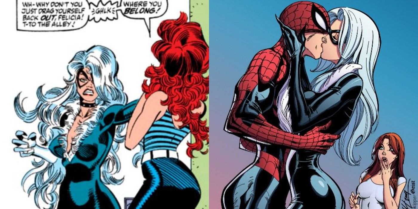 10 Things Only Spider Man Comic Fans Know About Mary Jane s Friendly Rivalry With Black Cat