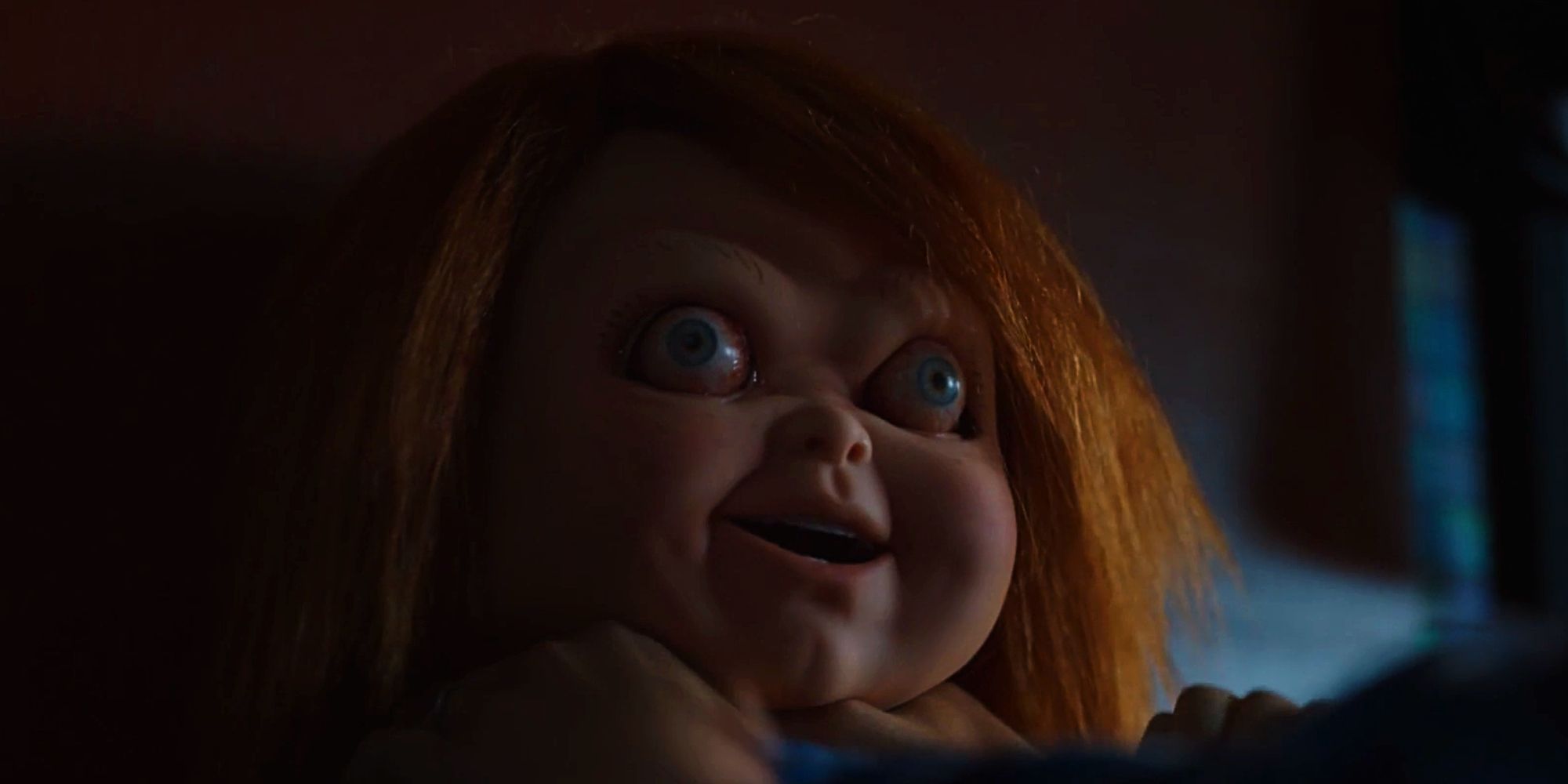 Brad Dourif as Caroline s Chucky in Chucky Season 1 Episode 8