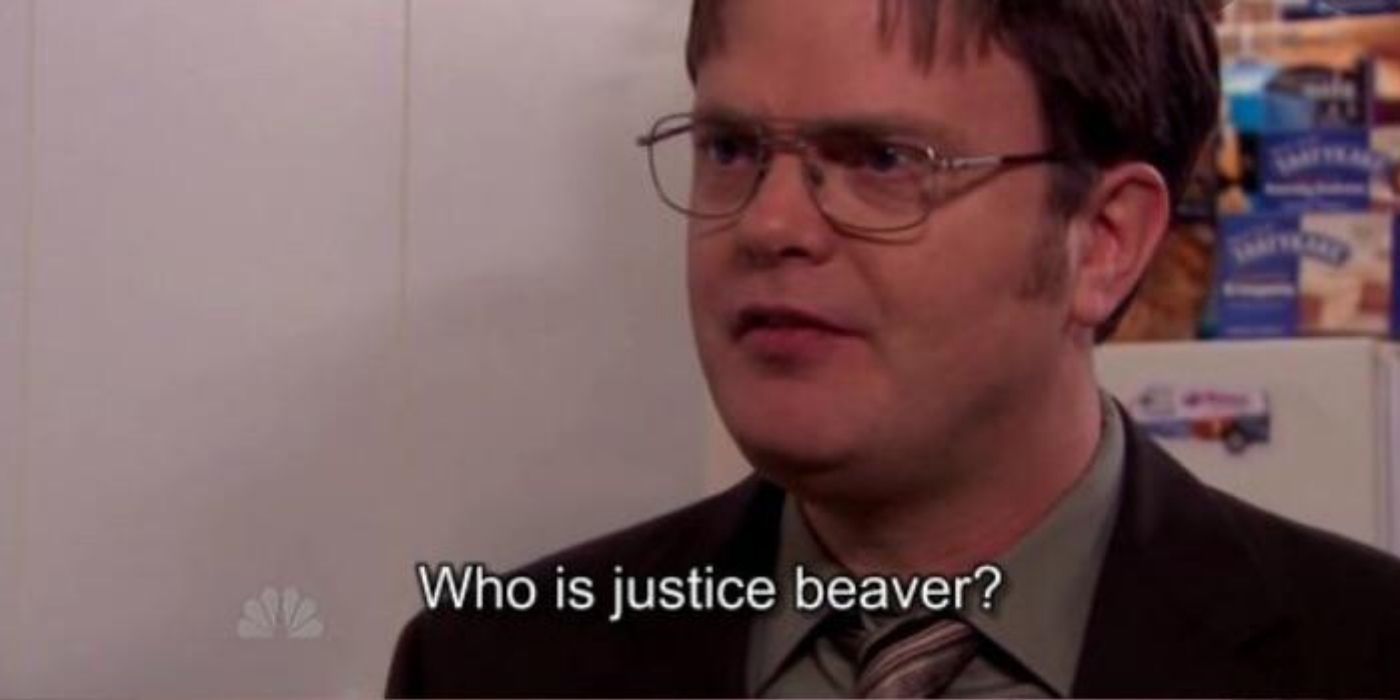Dwight wants to know about Justice Beaver on The Office