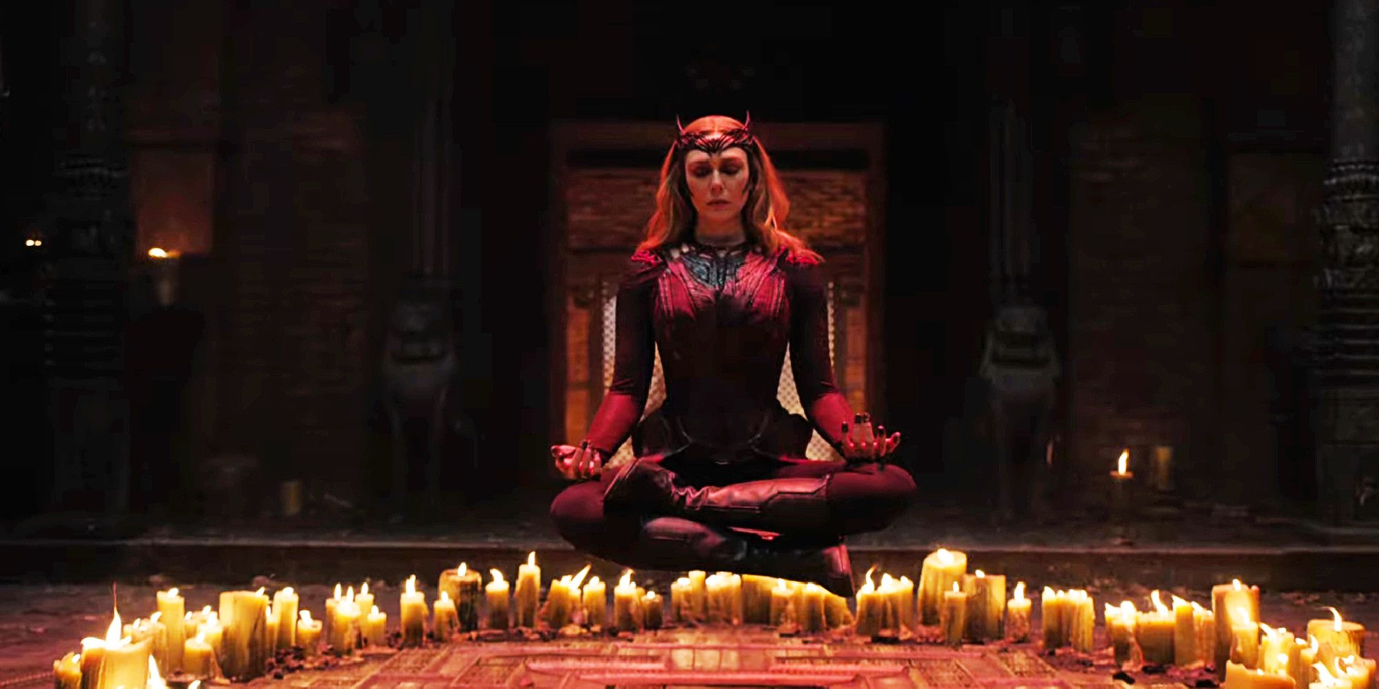 Elizabeth Olsen as Scarlet Witch Dark Magic Wanda Maximoff in Doctor Strange in the Multiverse of Madness1