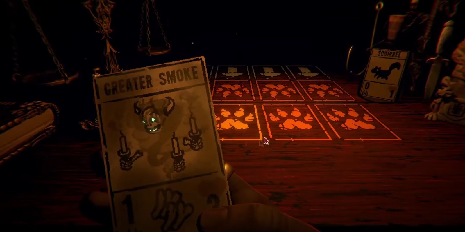 Inscryption How to Upgrade the Smoke Card Screen Rant