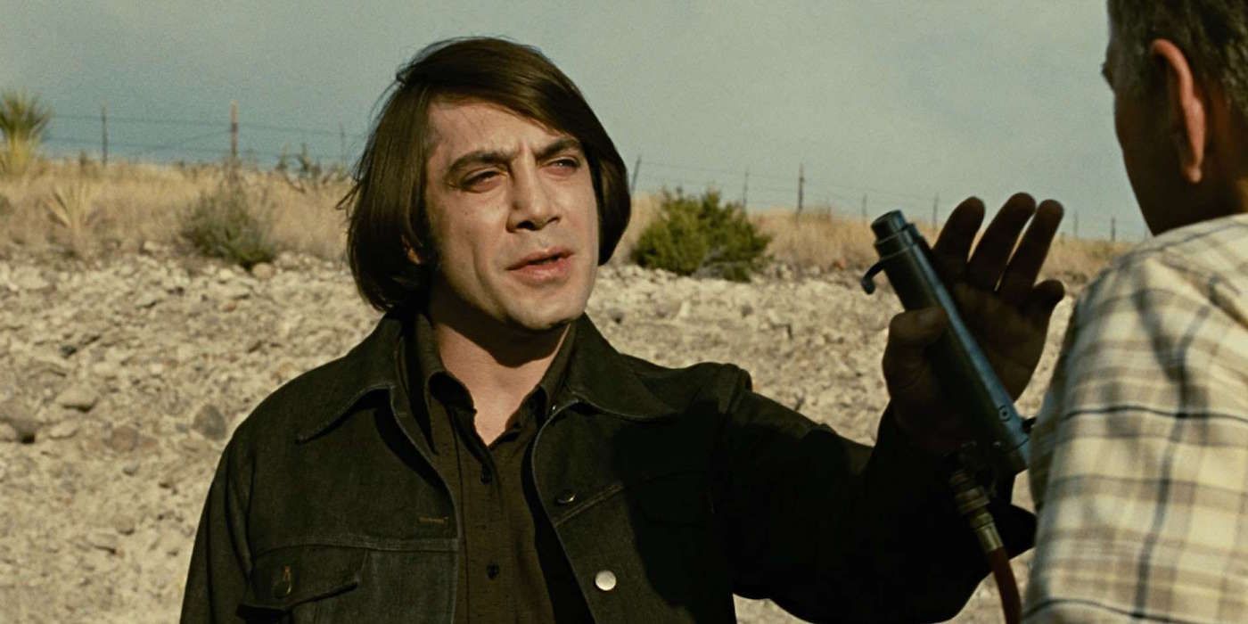 Javier Barden in No Country for Old Men