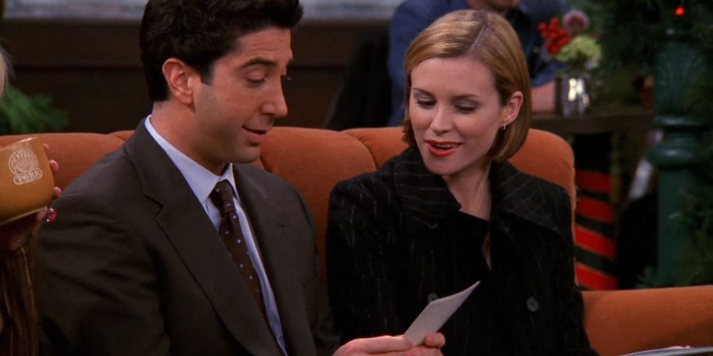 Ross And Mona In Friends