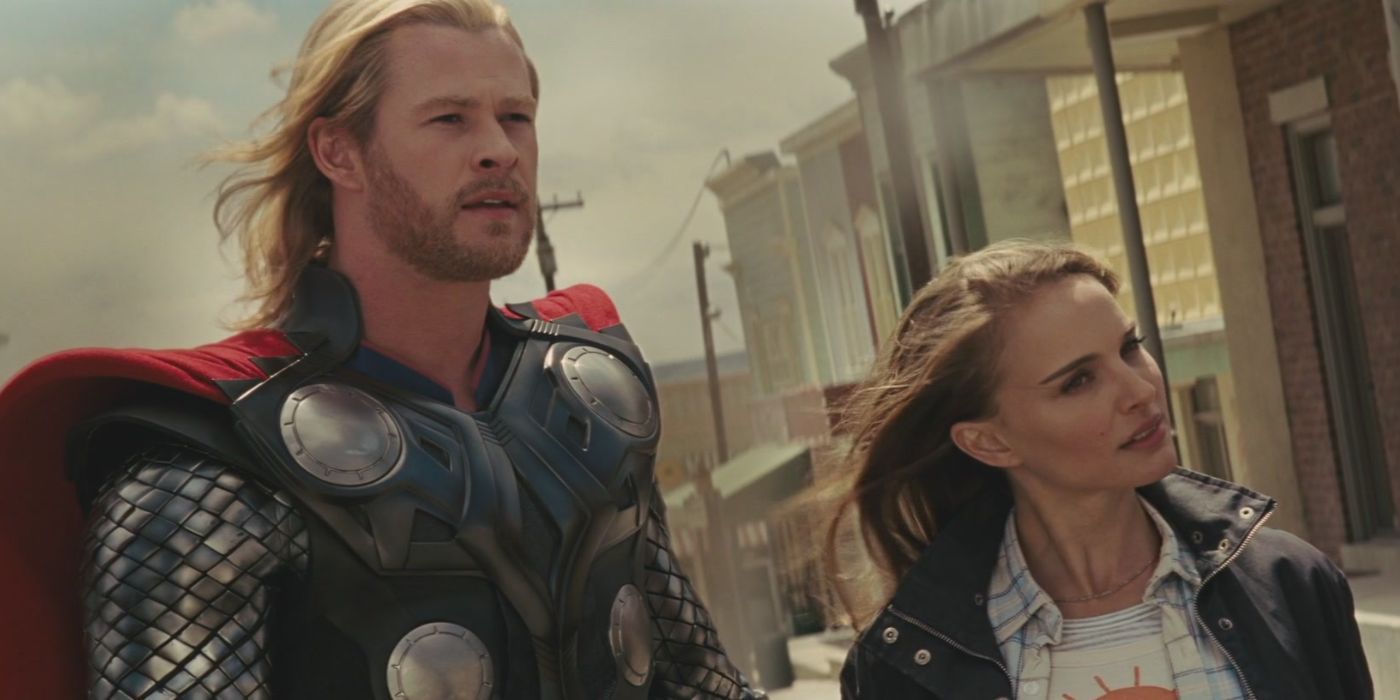 Thor and Jane in Thor 2011