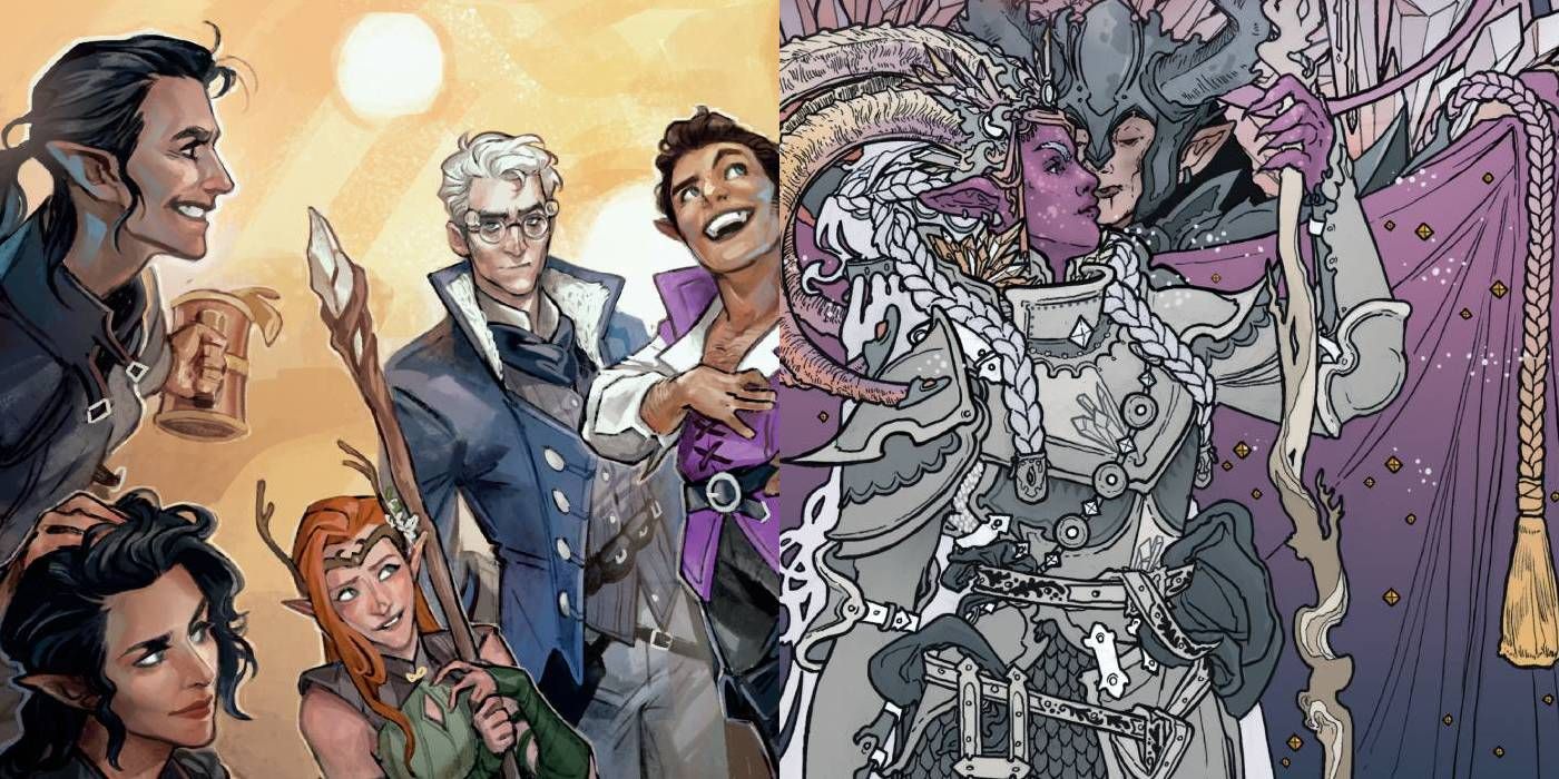EXCLUSIVE Critical Role Graphic Novels To Collect Bright Queen & Vox Machina Origins