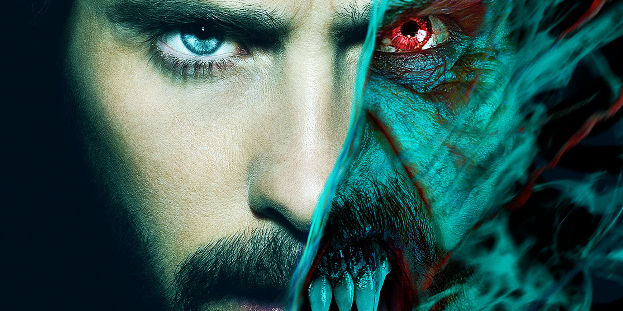 Morbius Poster Shows Jared Letos Vampire & Human Sides