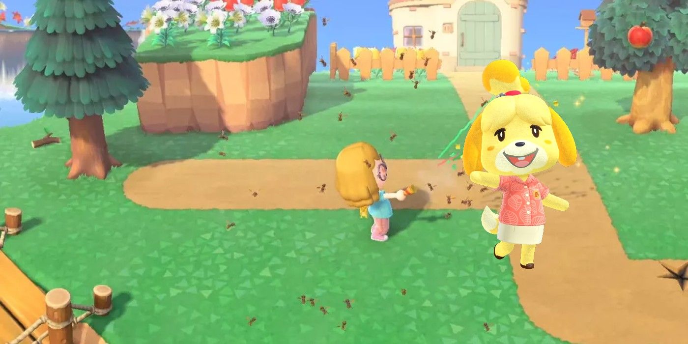 Animal Crossing Player Appears to Get Shot By Isabelle