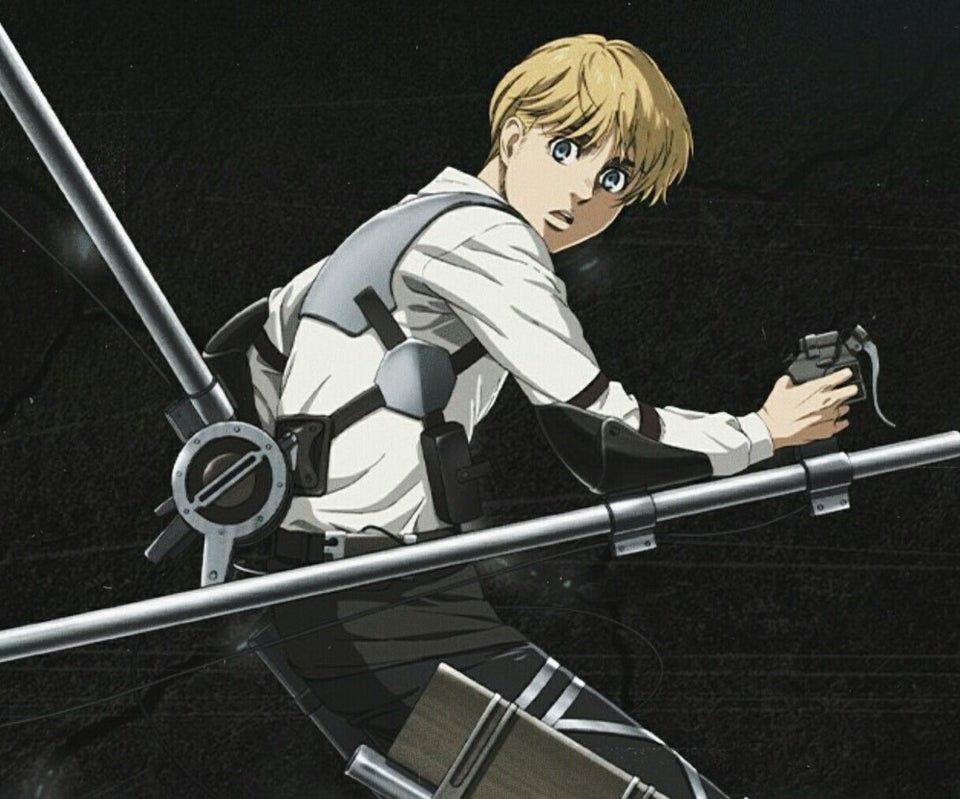 Eren Mikasa Armin Prepare For Battle In Attack On Titan Season 4 Art