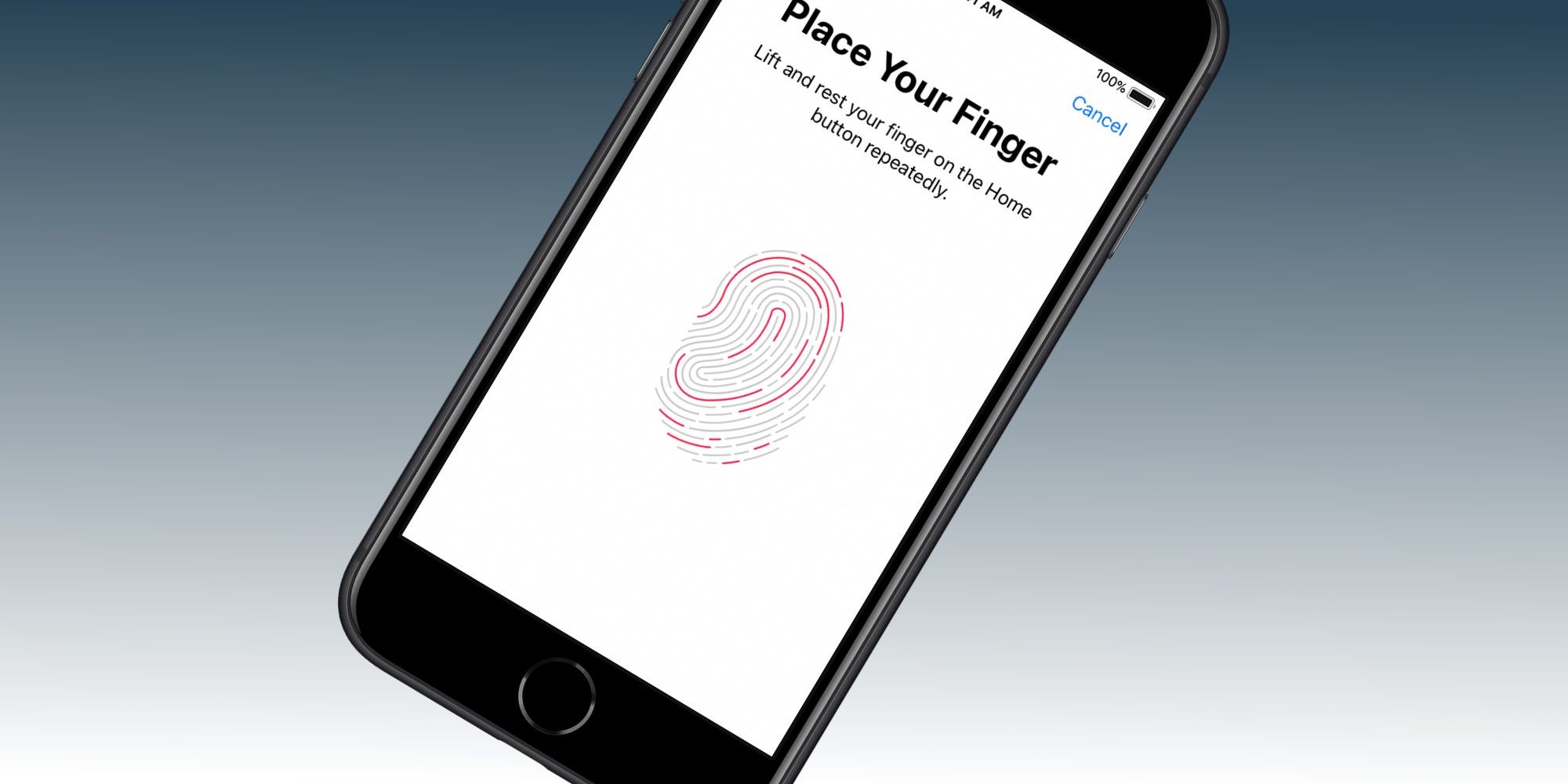 Touch ID on iPhone