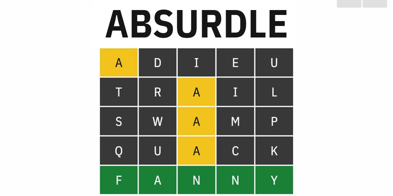 Wordle Daily Games You Can Play After Todays Word Absurdle
