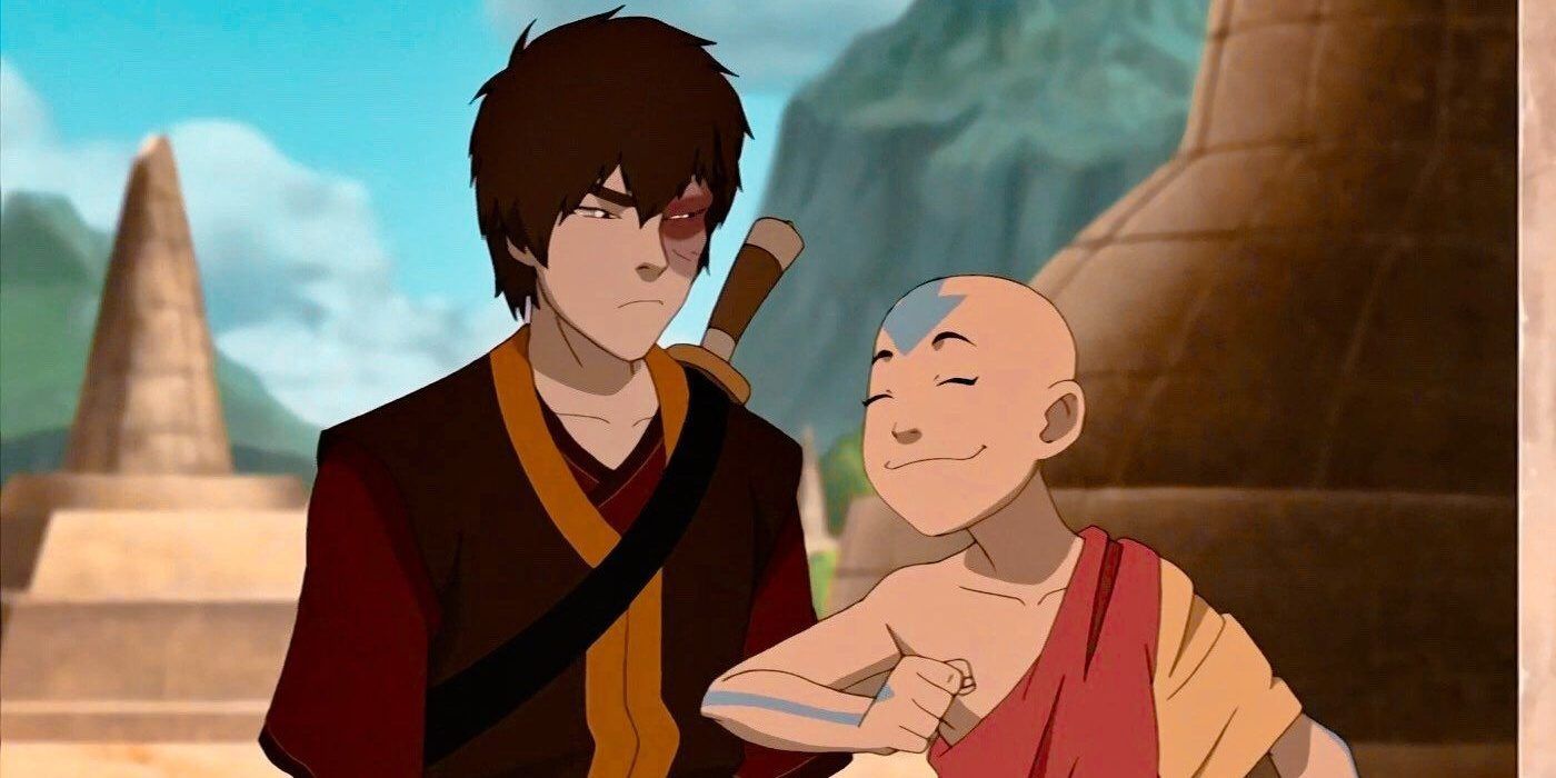 Aang and Zuko Avatar The Last Airbender