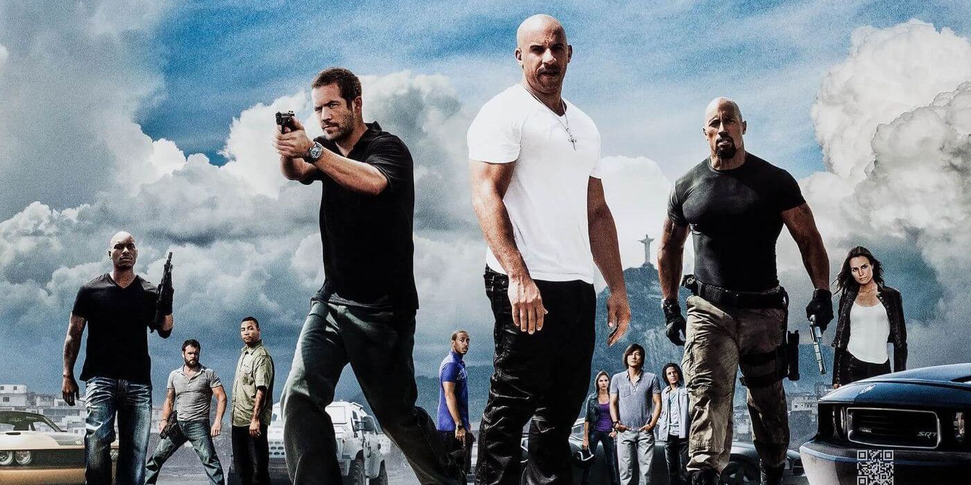 Entire Fast and Furious Cast Poster Fast Five