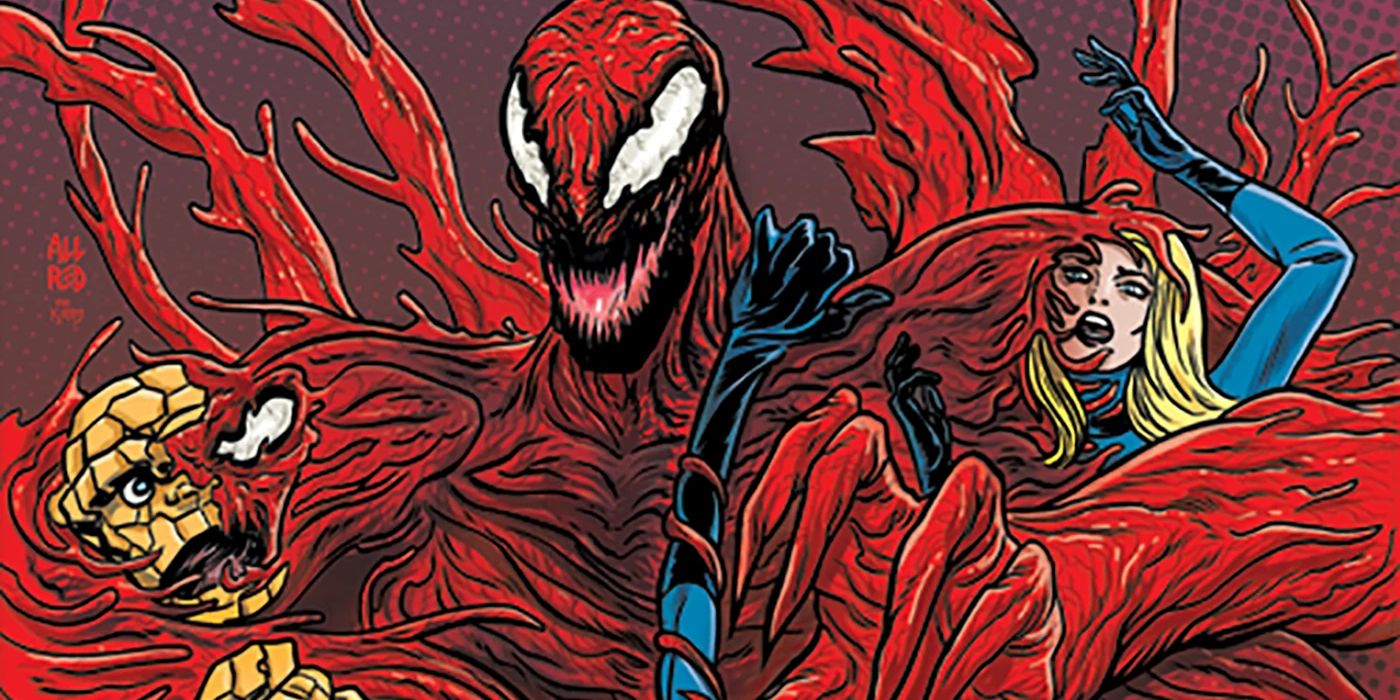 Carnage Slaughters the Fantastic Four In Weirdly Beautiful Marvel Art