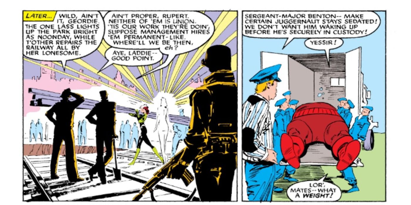 Marvel Comics X-Men Lethbridge-Stewart