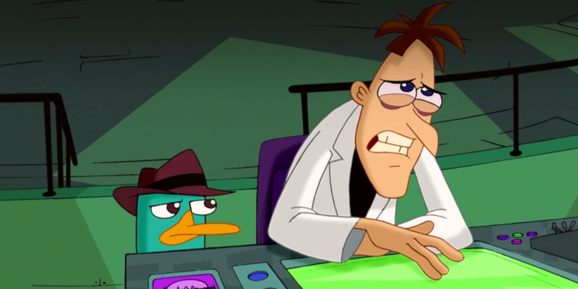 Phineas And Ferb Perry The Platypus Agent P And Dr Doofenshmirtz