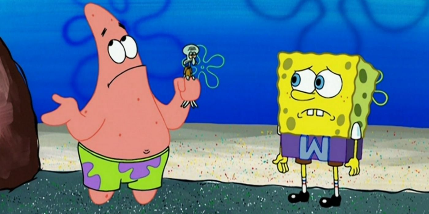 SpongeBob Squarepants Patrick Squidward Shrink Belt