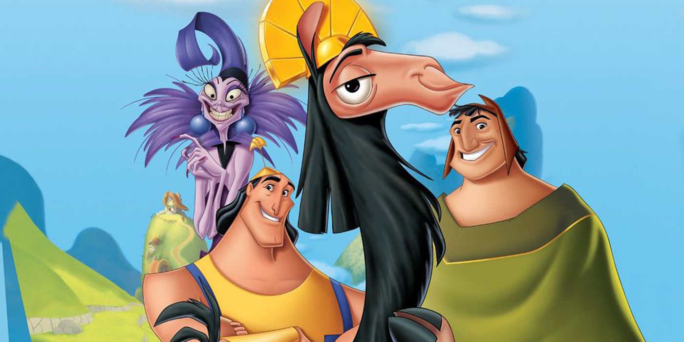 The Emperors New Groove character poster