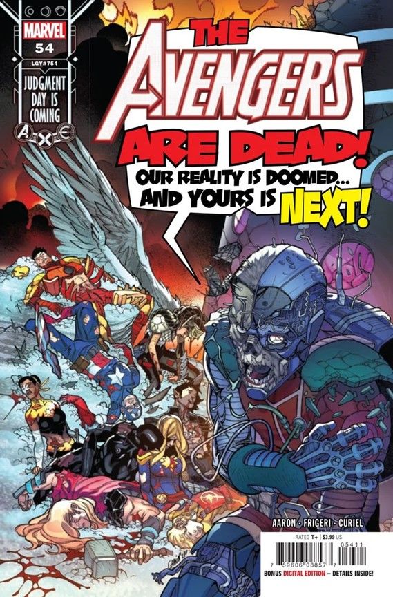 Avengers Comic Cover
