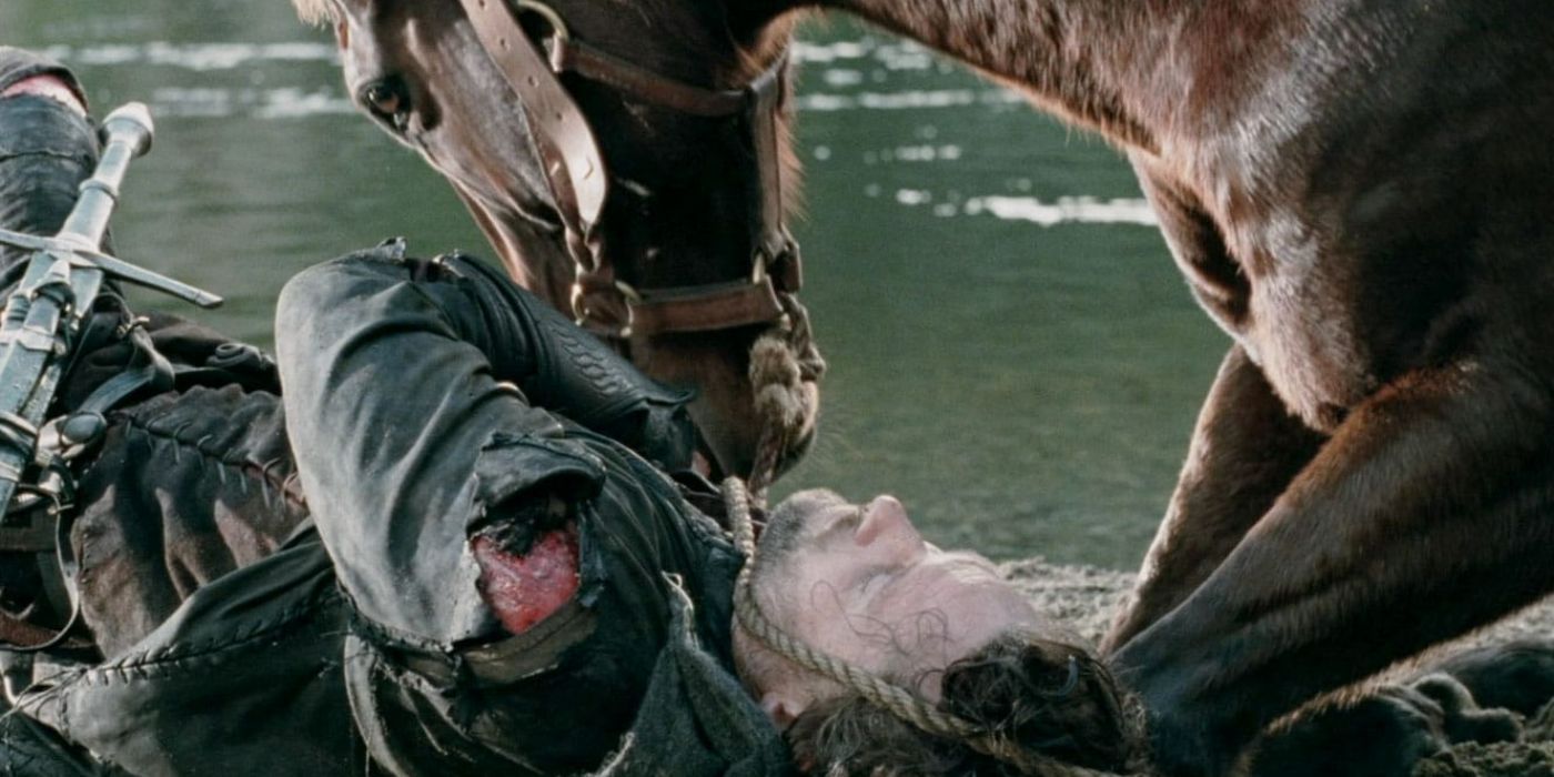 Brego Rescues Aragorn