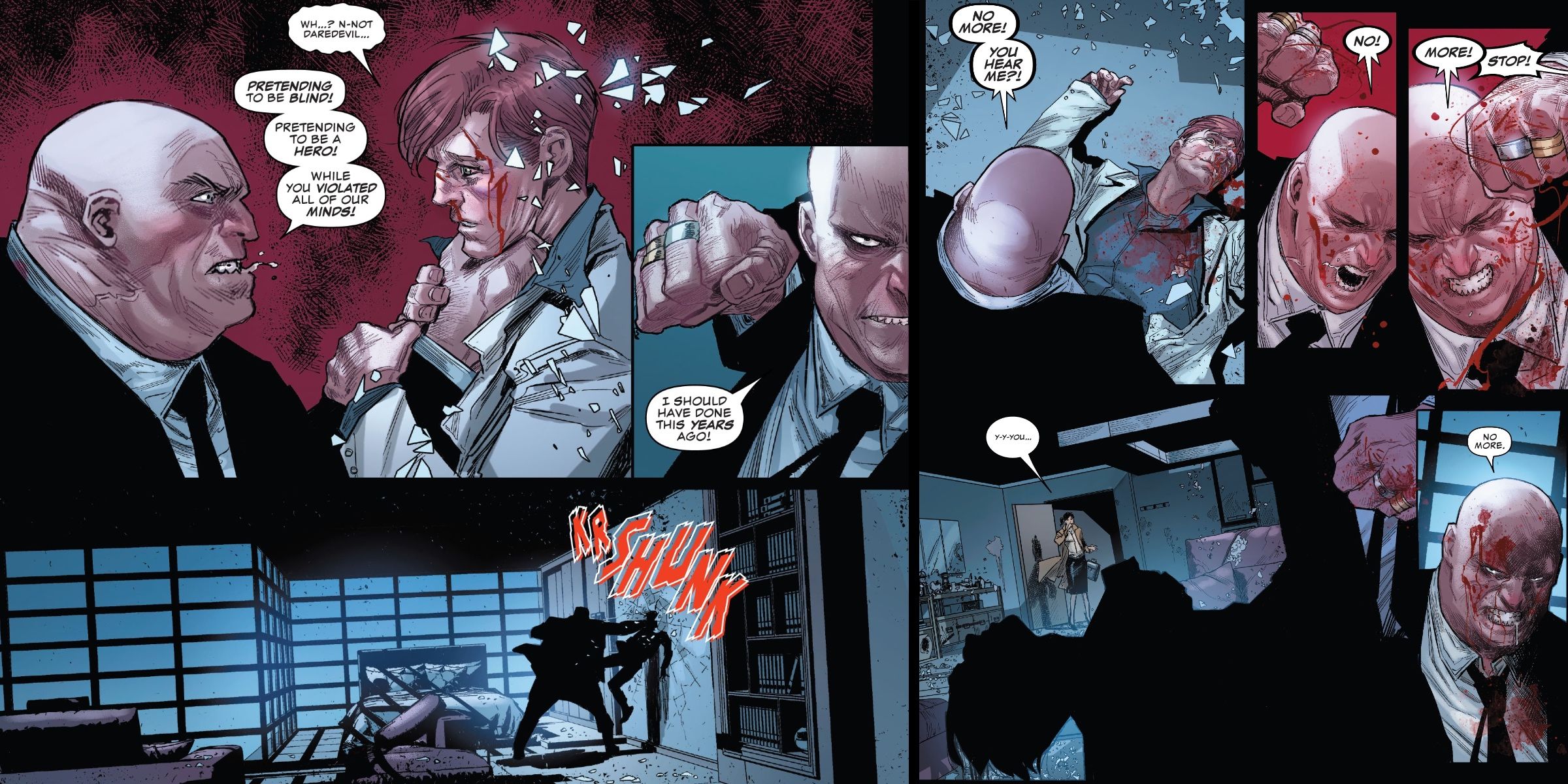 Devils Reign Kingpin Killing Mike Murdock Not Daredevil