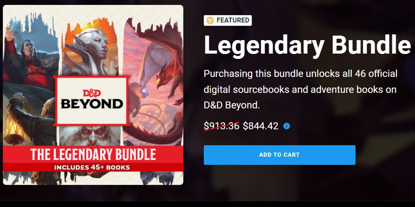 DnD Beyond Legendary Bundle