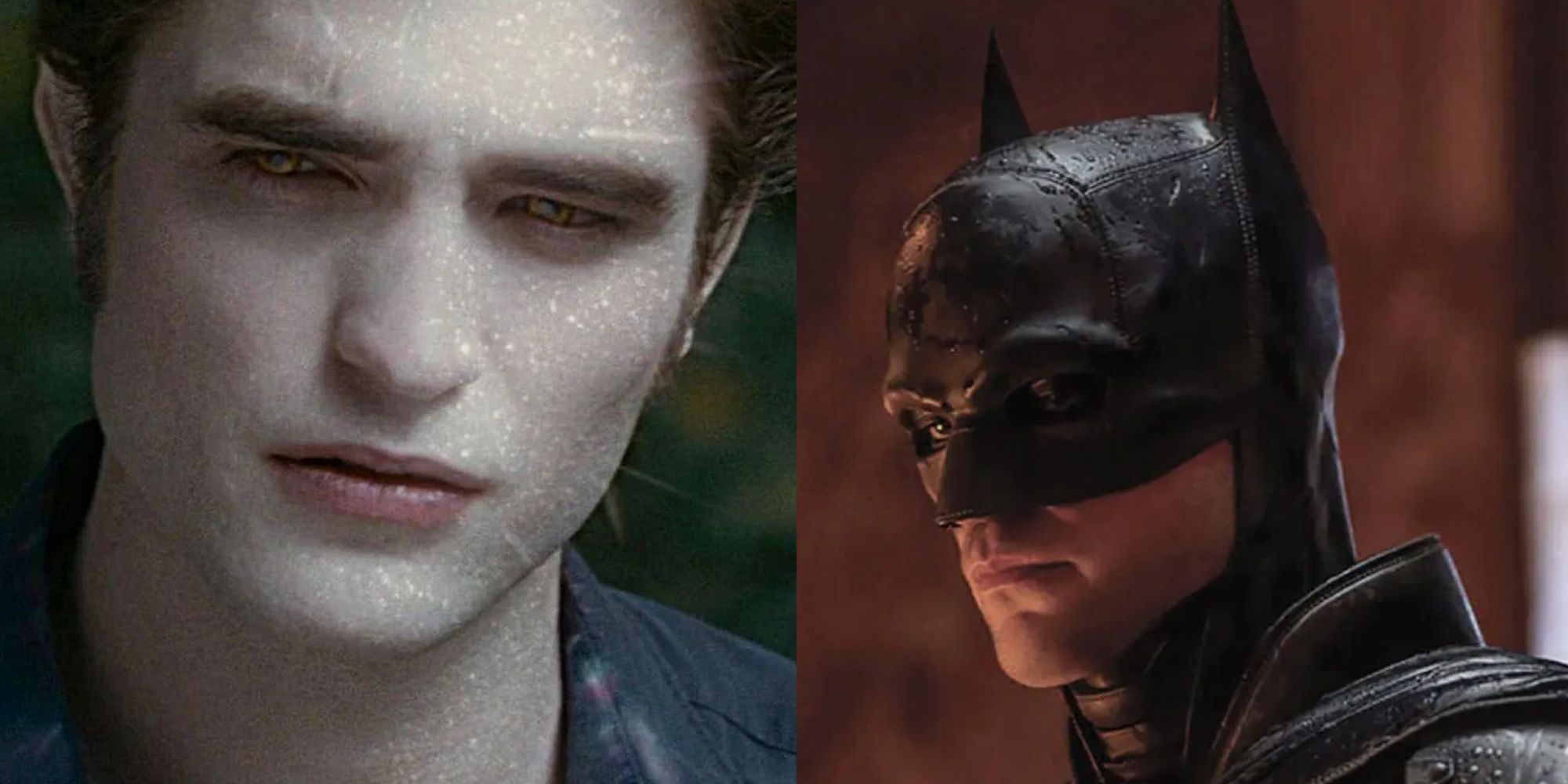 Edward in the sun and Batman in mask