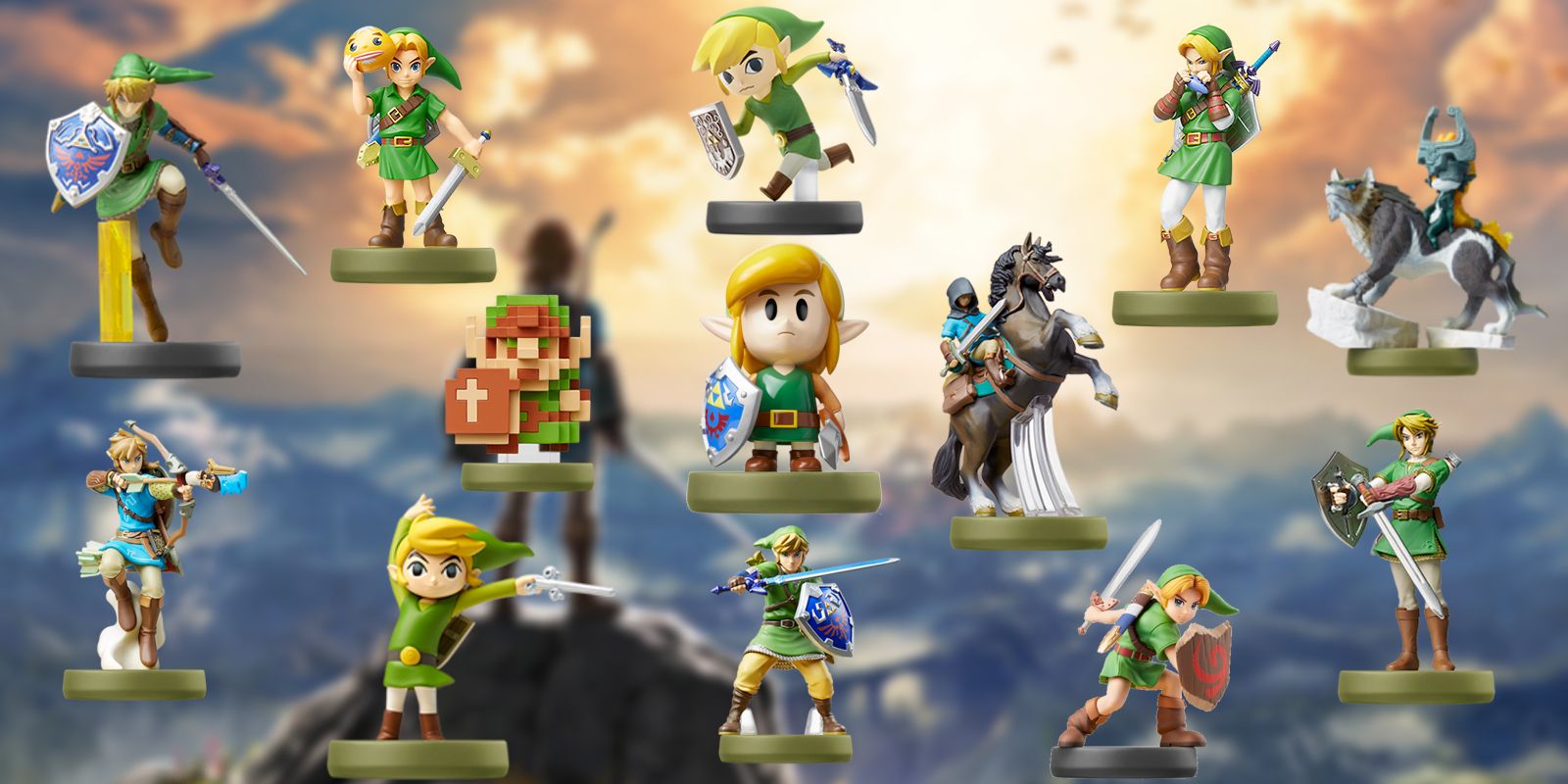Every Legend Of Zelda Amiibo Released So Far Link
