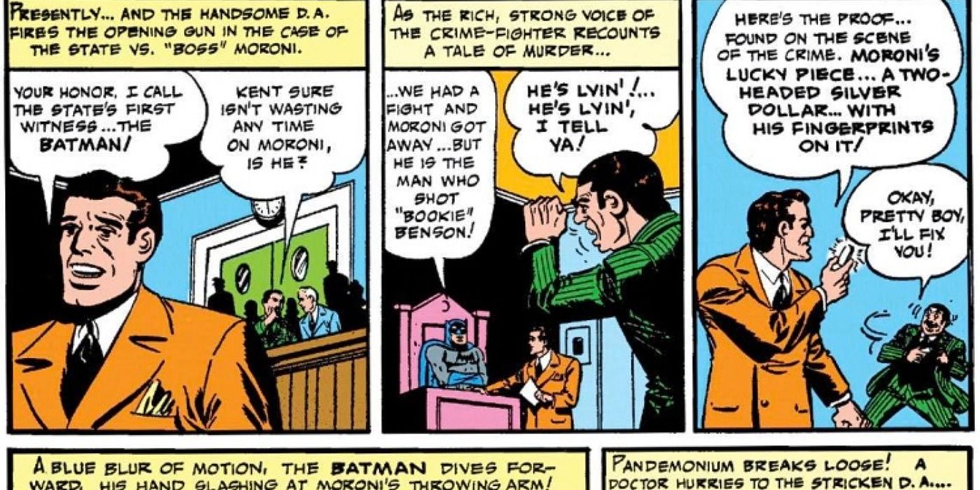 Harvey Kent in his first appearance in DC Comics.