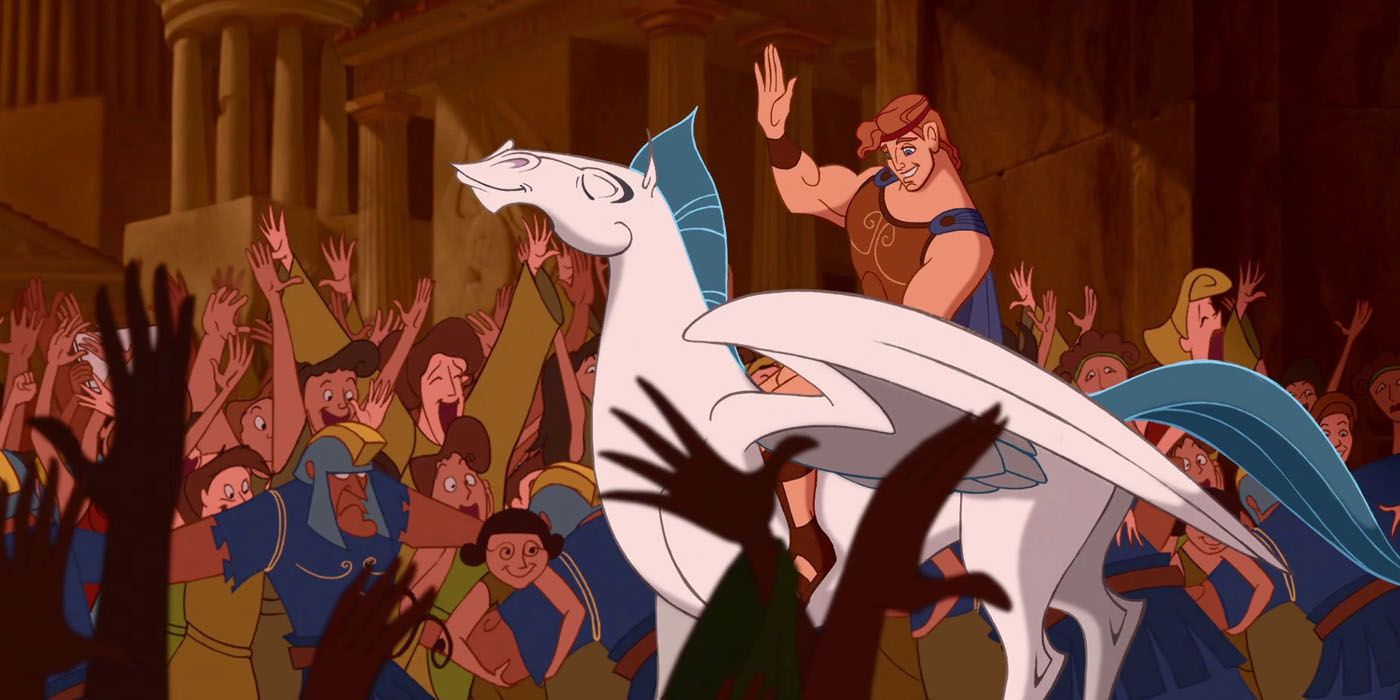 Hercules and Pegasus meet their fans