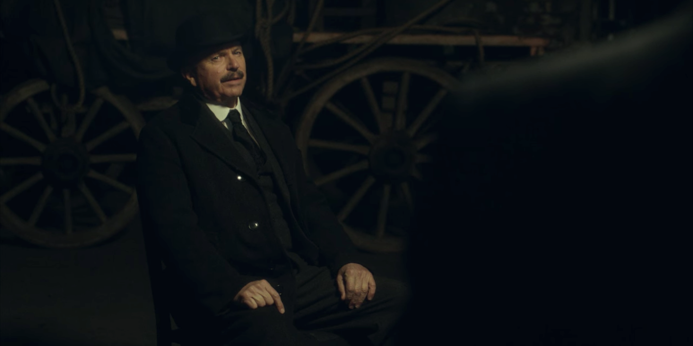Inspctor Campbell Speaks With Tommy Peaky Blinders