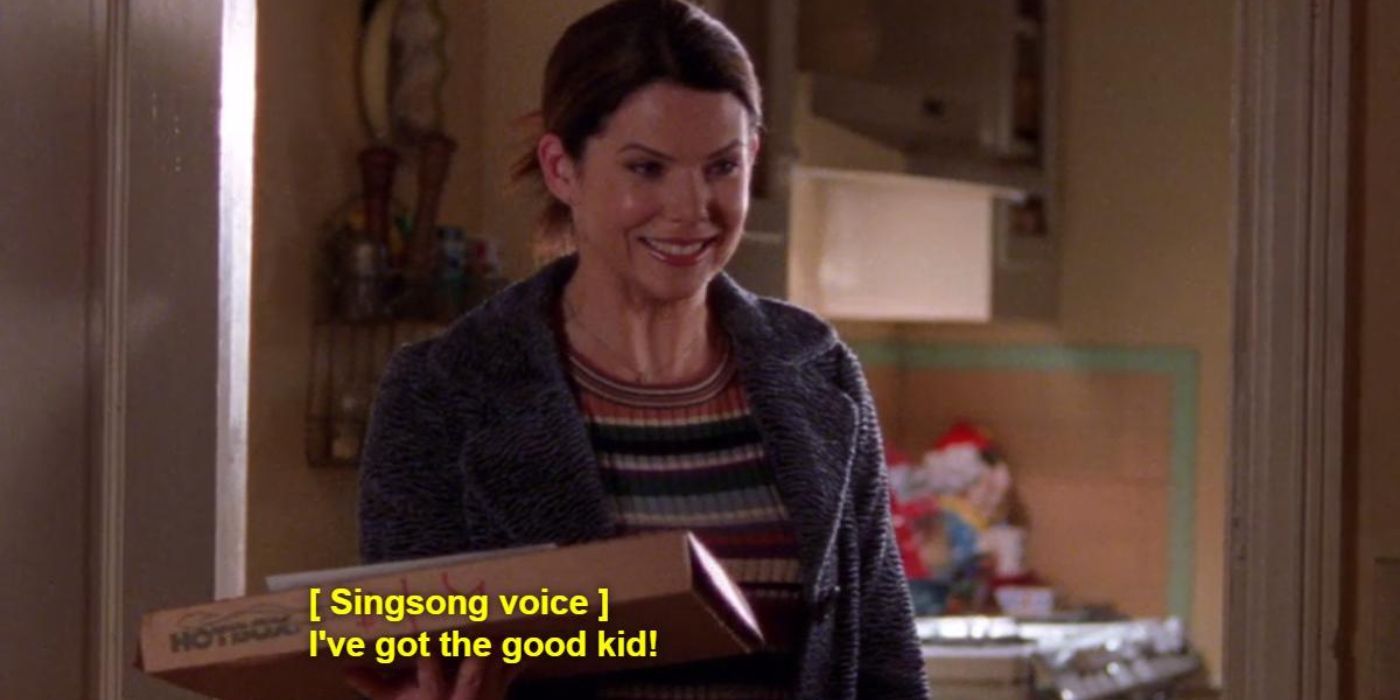 Lorelai says Rory is a good kid on Gilmore Girls