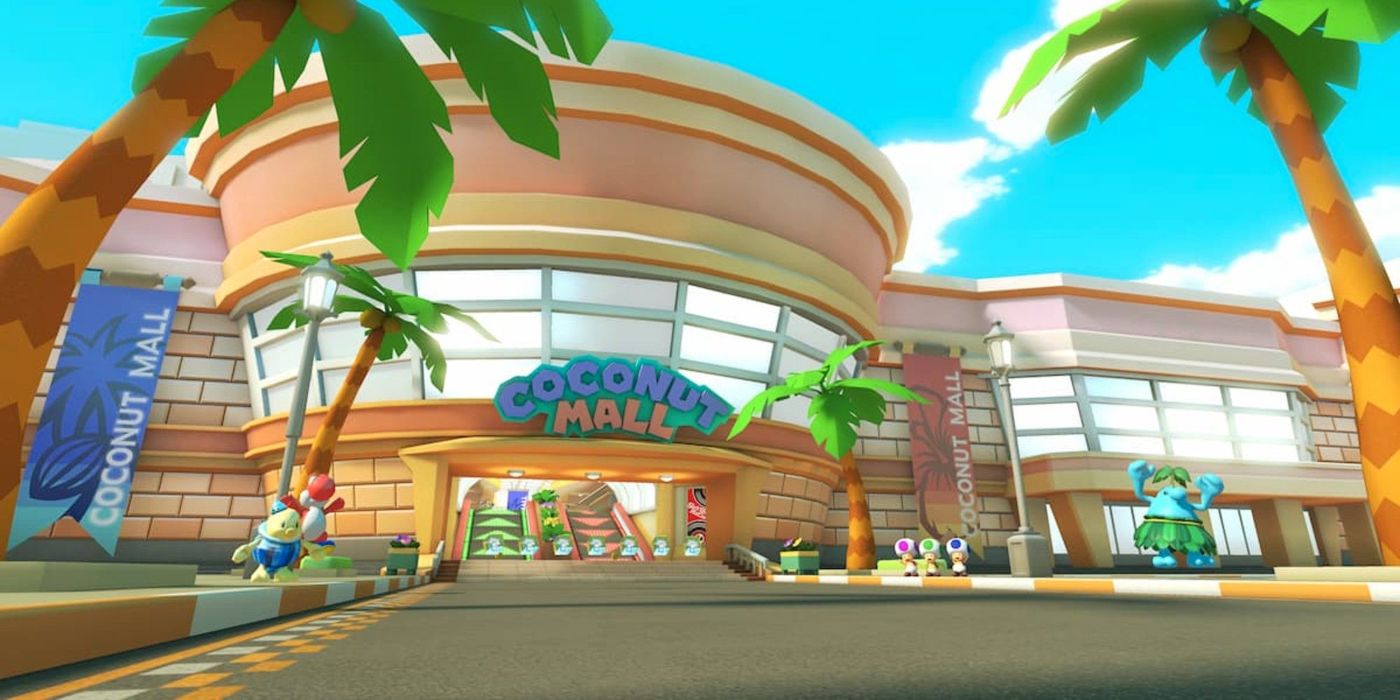 Mario Kart 8 Coconut Mall
