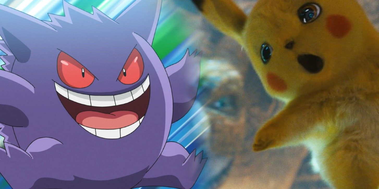 Pokémon's Gengar Gets Creepy Detective Pikachu Makeover In Fan Art
