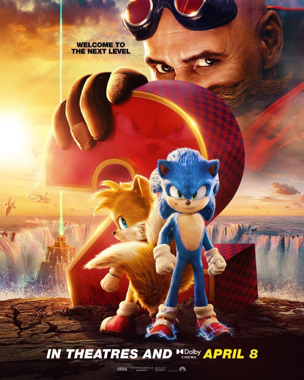 Sonic the Hedgehog 2 official poster