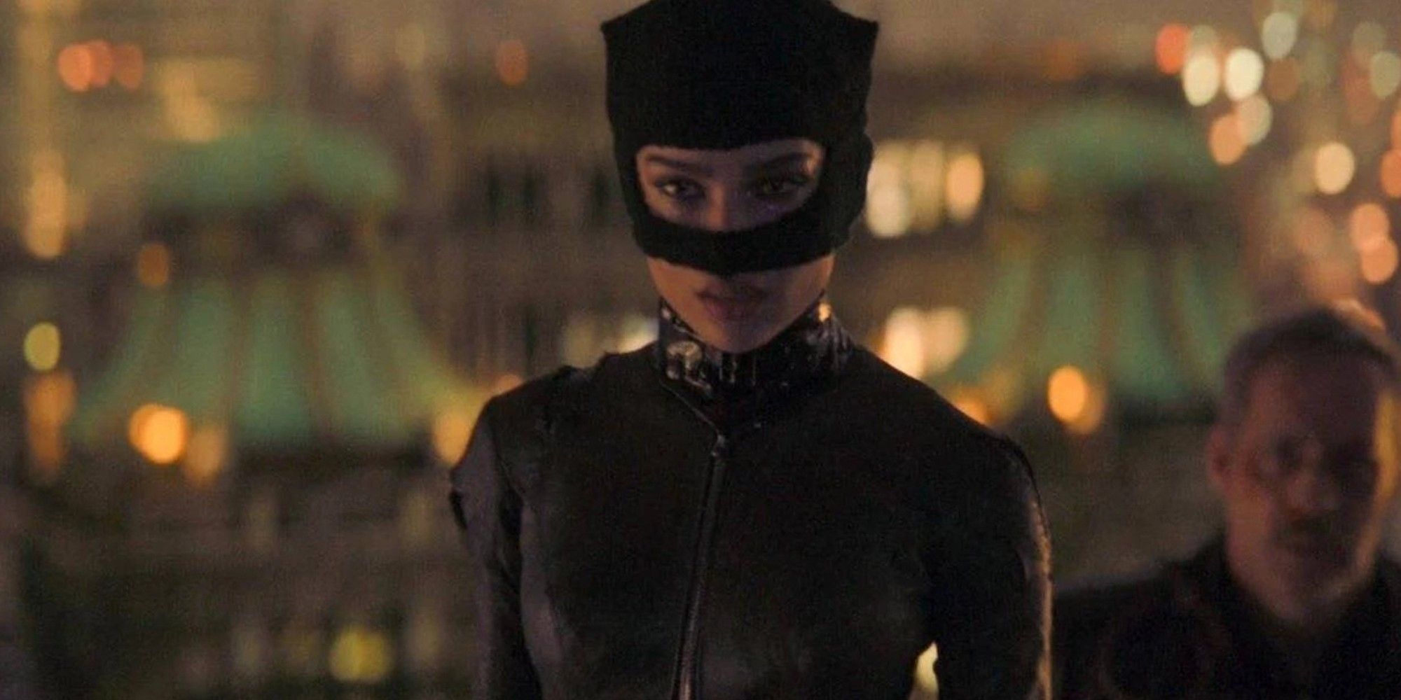 The Batman Zoe Kravitz as Selina Kyle Catwoman mask