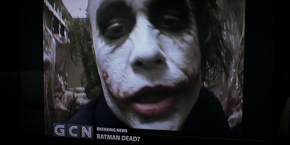 The Jokers torture video in The Dark Knight