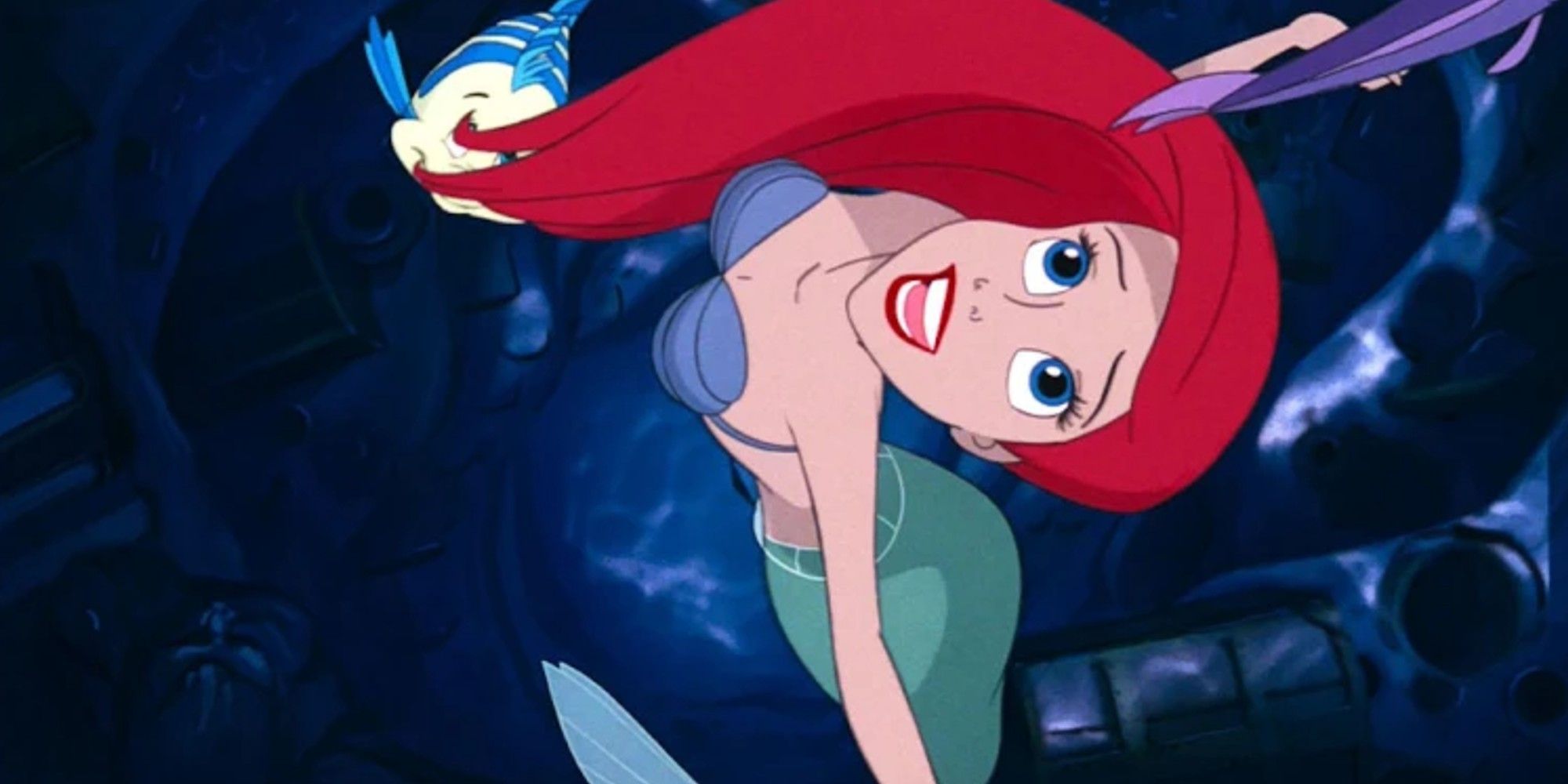 The Little Mermaid Jodi Benson as Ariel singing