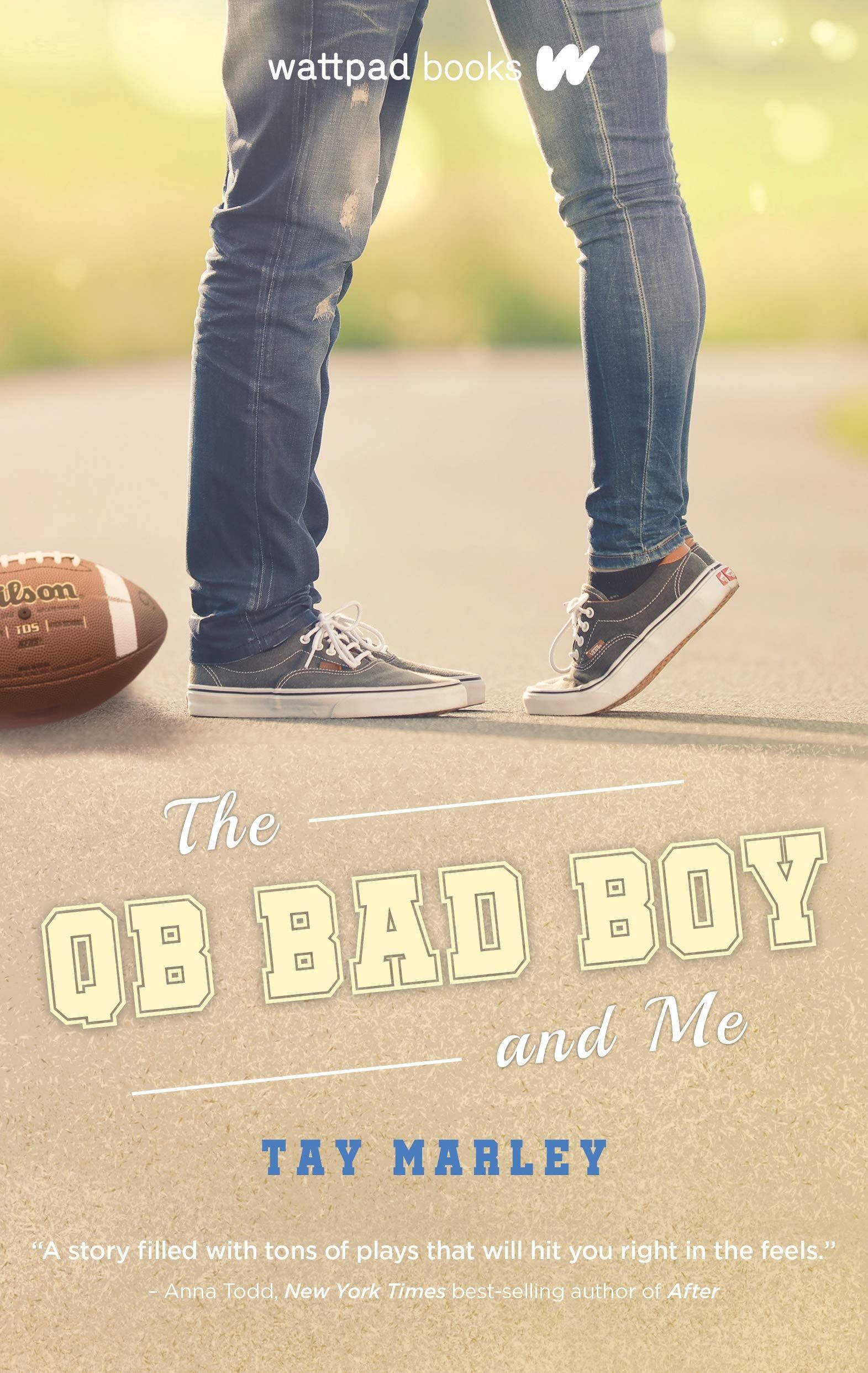 The QB Bad Boy and Me book cover