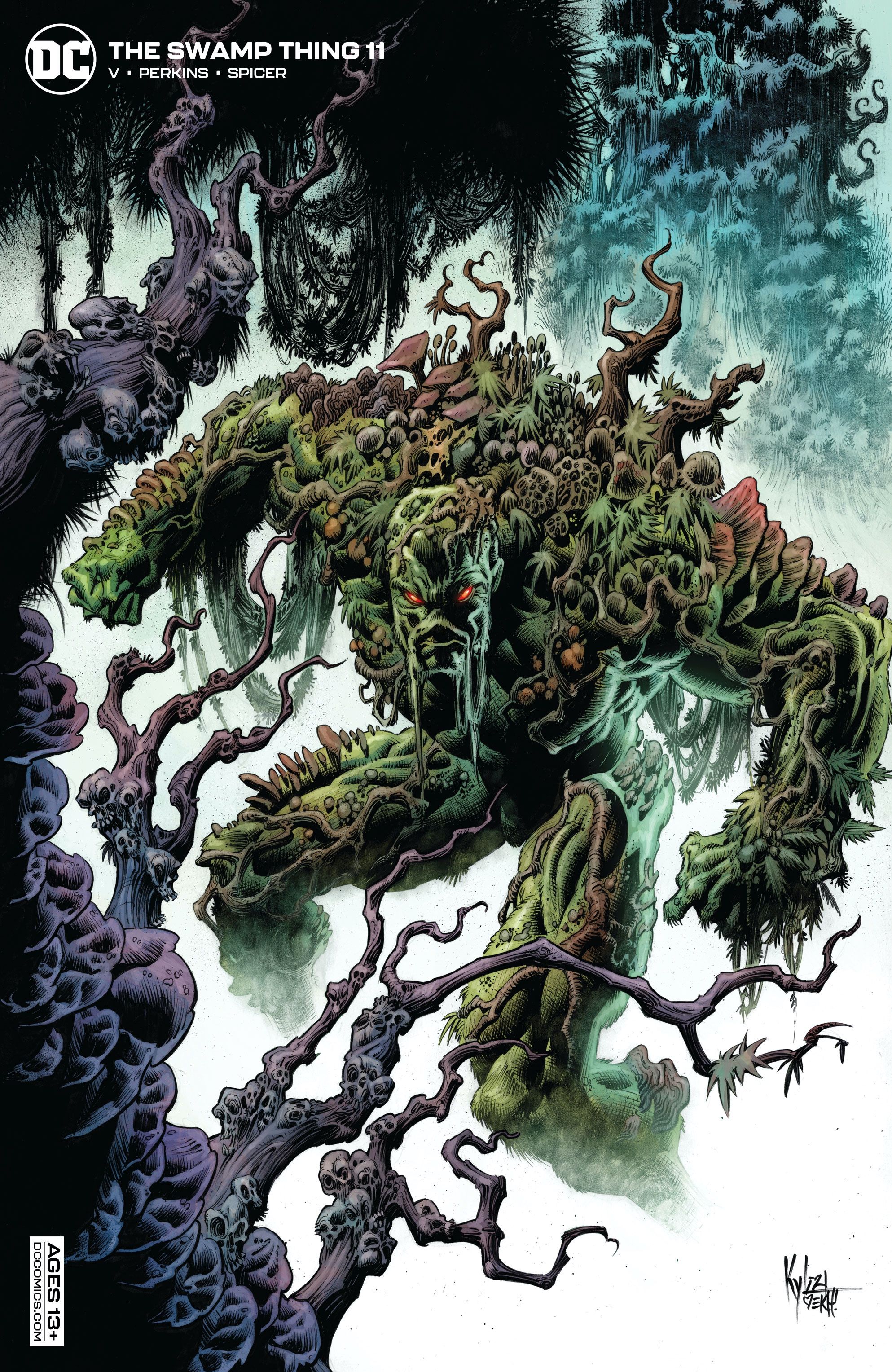 The Swamp Thing 11 Preview Variant Cover 2