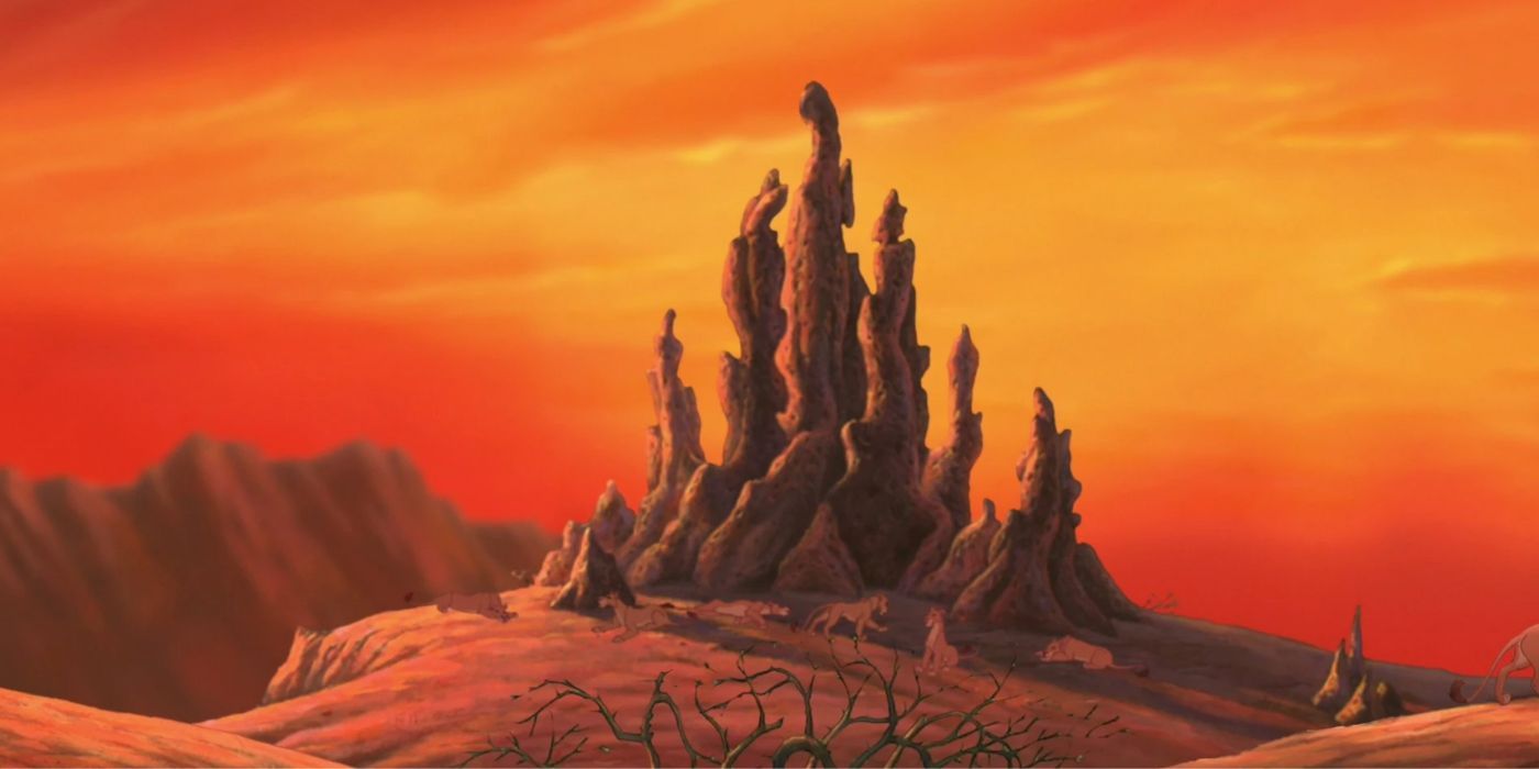The outlands on The Lion King 2