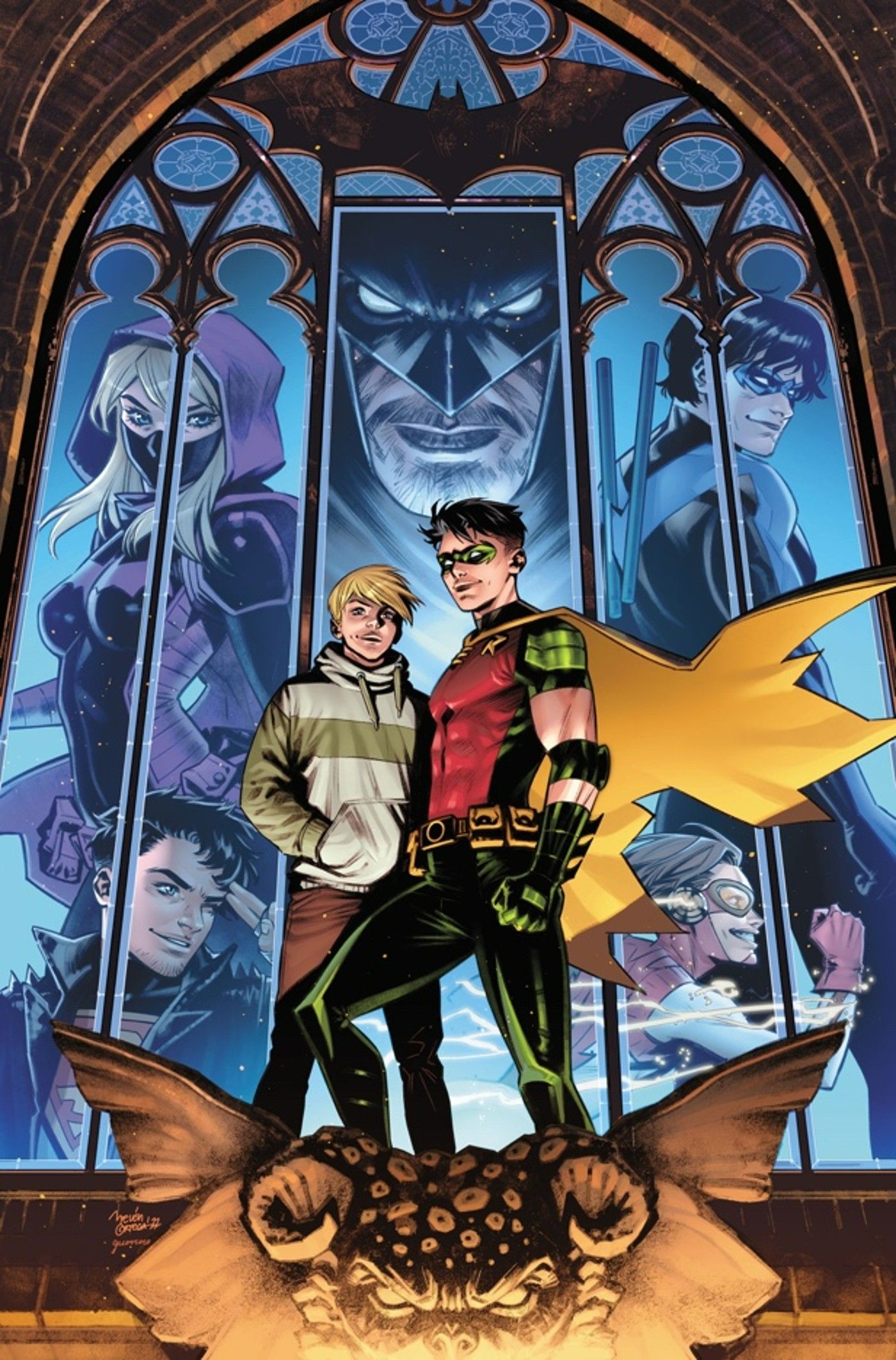 Tim and Bernard Cover Preview Pride Tim Drake Special Variant Cover