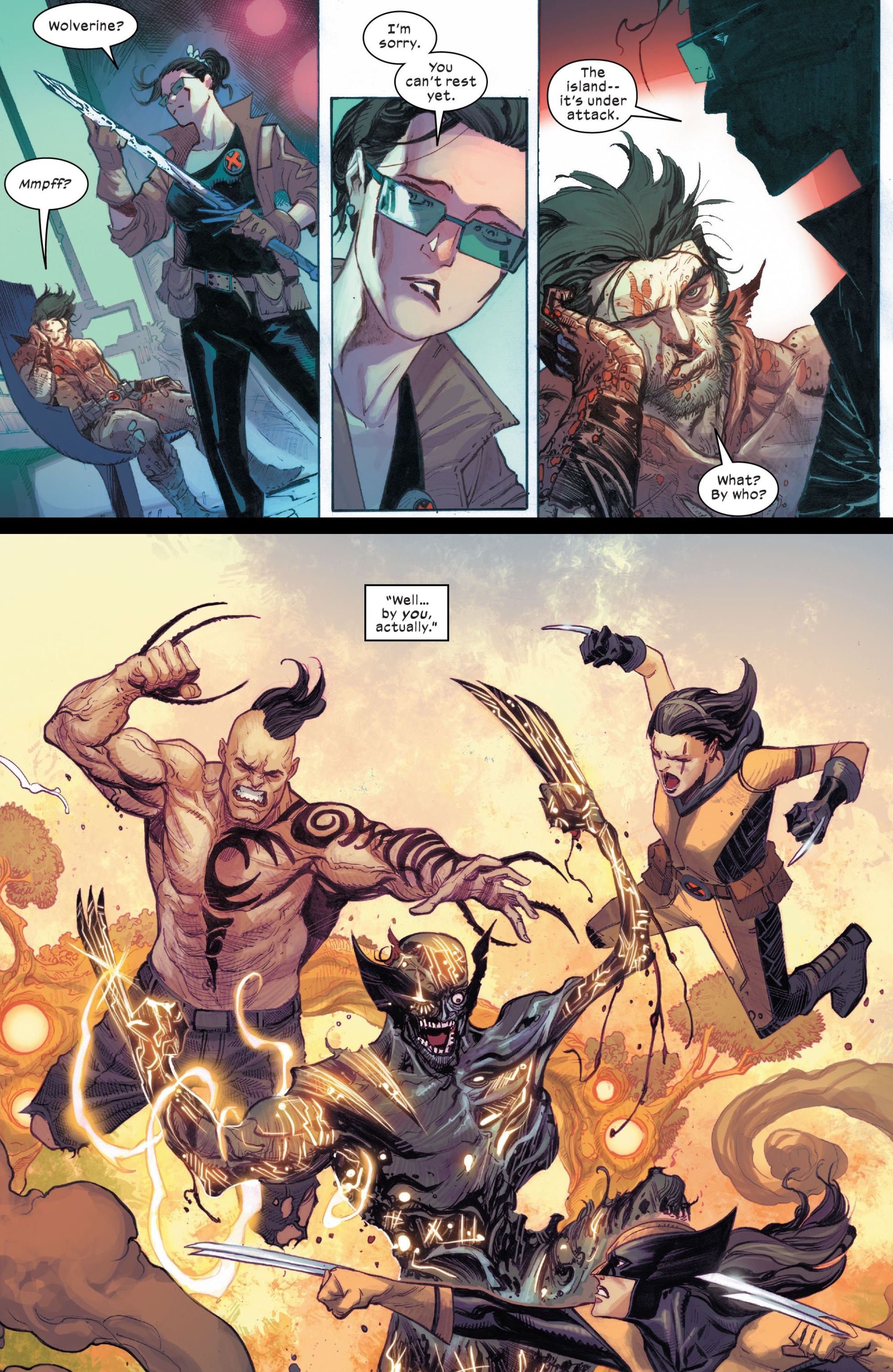 Wolverine Snikt Family Phalanx X Lives Deaths