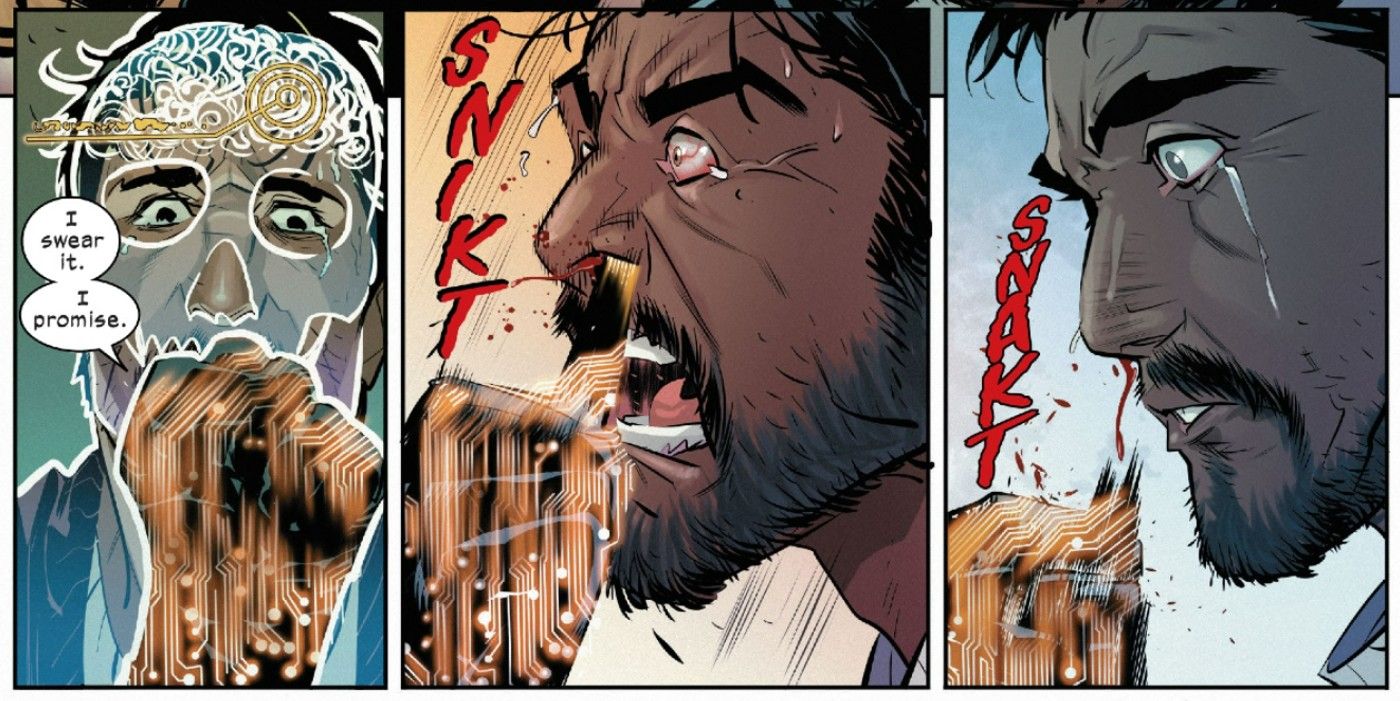 X Deaths of Wolverine 4 Omega Wolverine Telepathy Claw