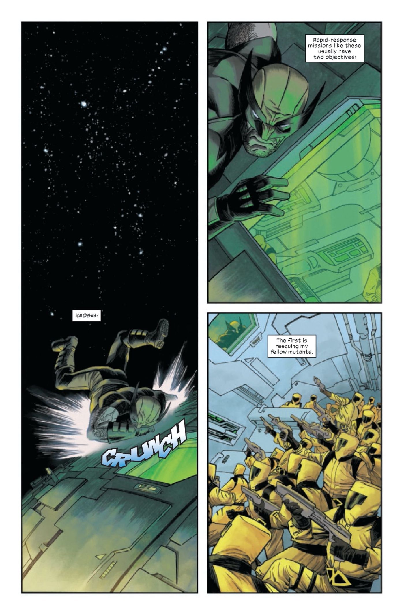 X Men Unlimited Latitude 1 Preview Page 1