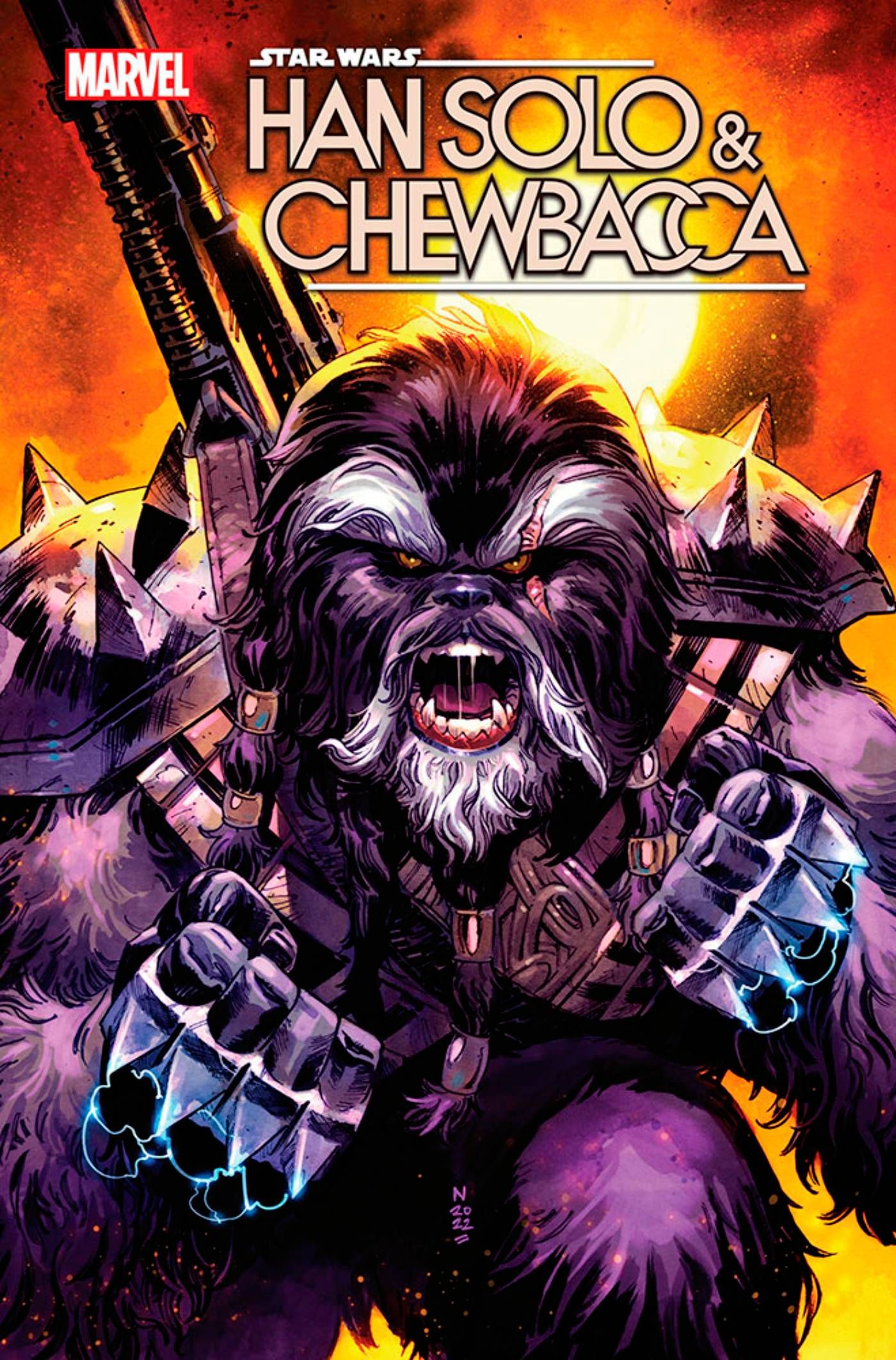 star wars han solo chewbacca 4 cover var