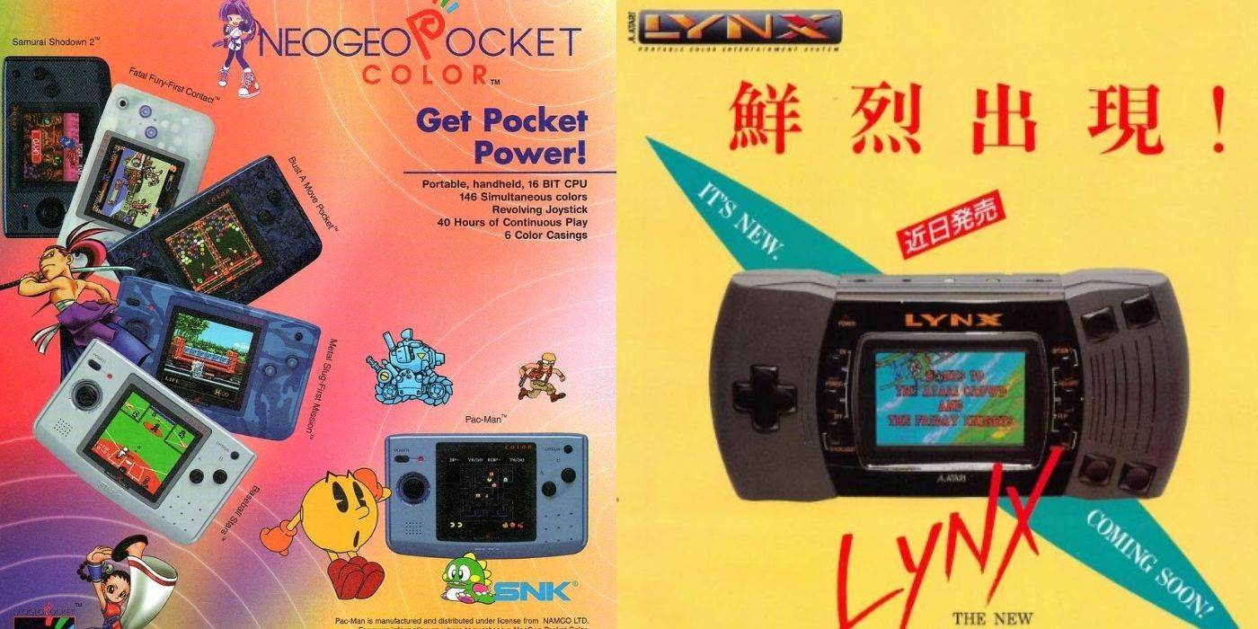 10 Retro Handheld Consoles From The 90s You Probably Never Knew Existed