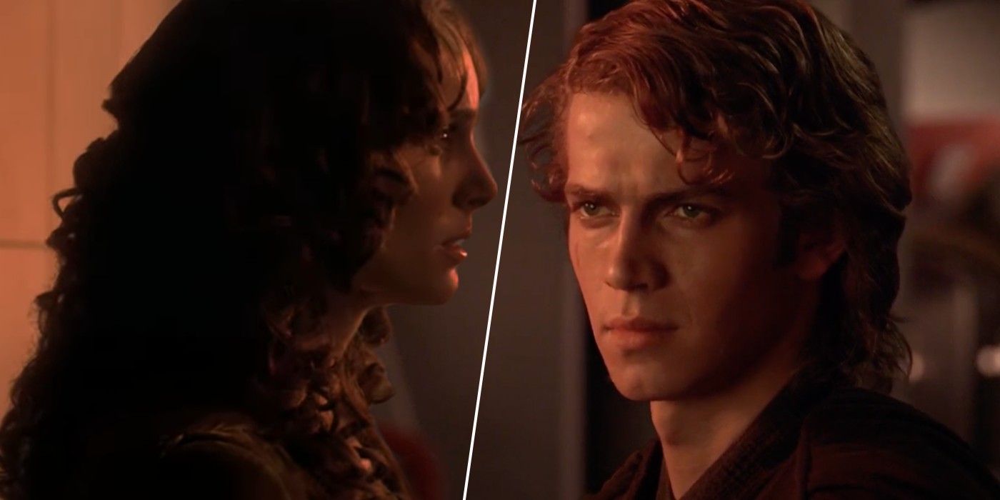 Anakin and Padme Communicate through the Force