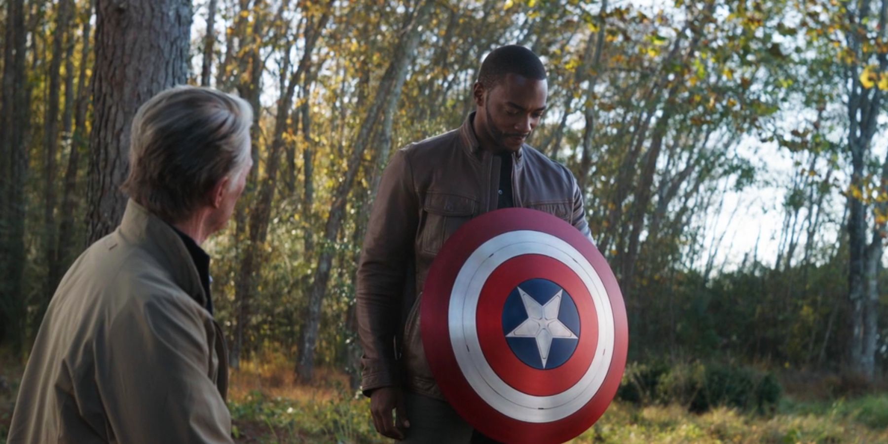 Avengers 4 Endgame Old Steve Gives Sam His Shield New Captain America