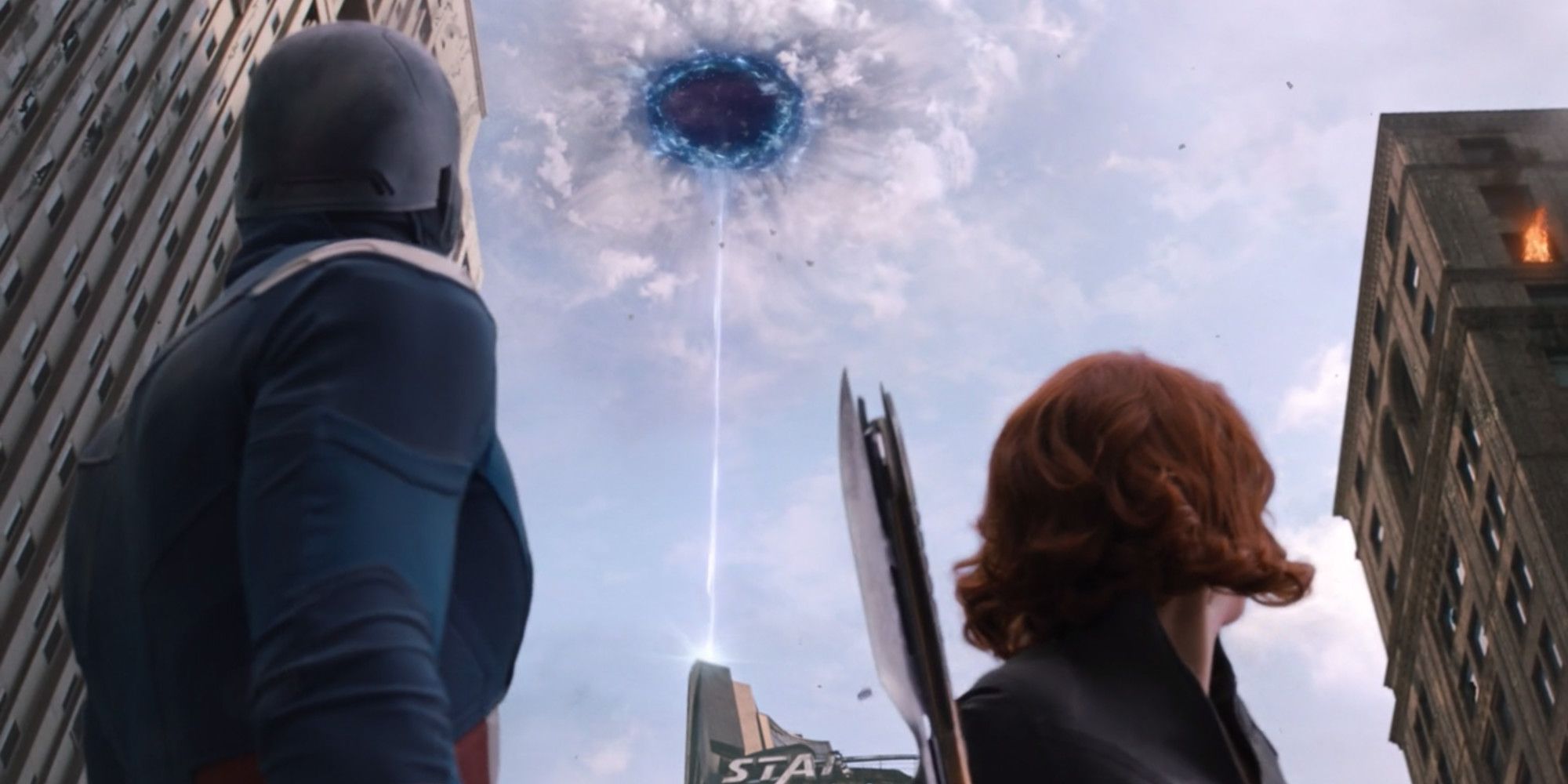 Avengers Sky Portal